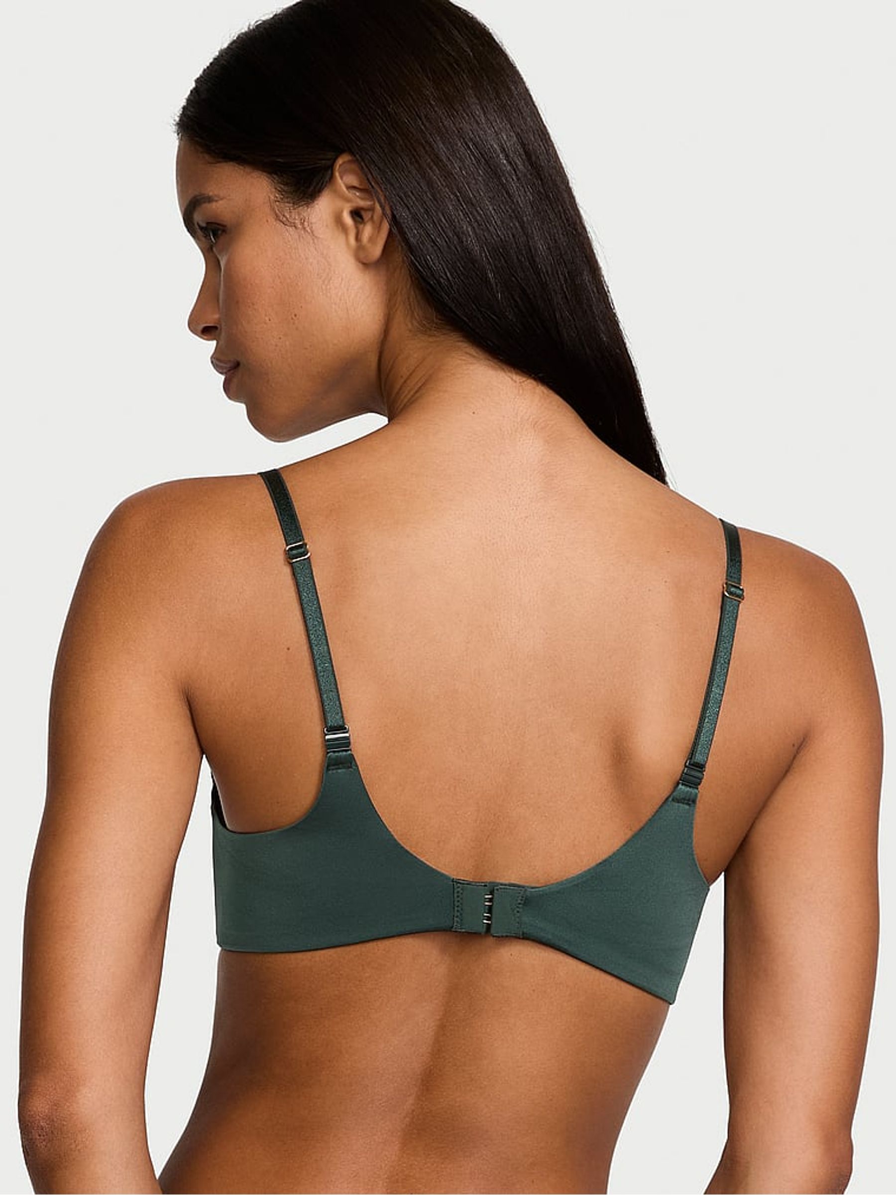 Botanical Green So Obsessed Non Wired Push Up Bra - Image 2 of 3