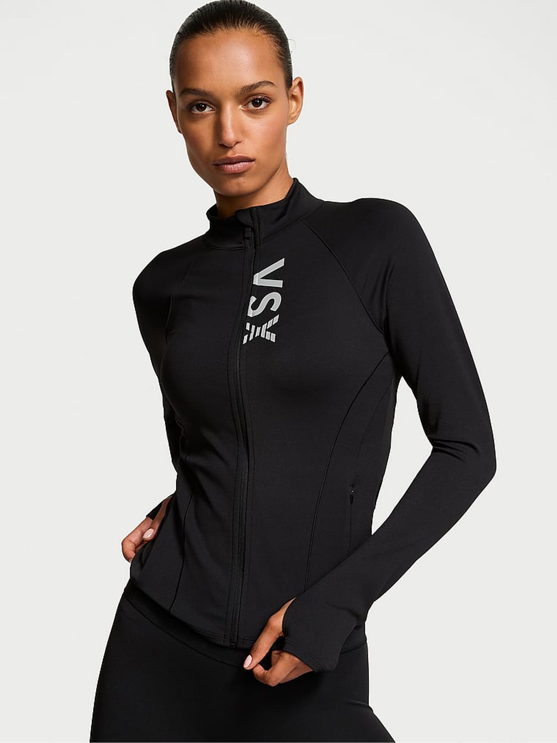 Black Full Zip Elevate™ Full Zip Jacket - Image 1 of 3