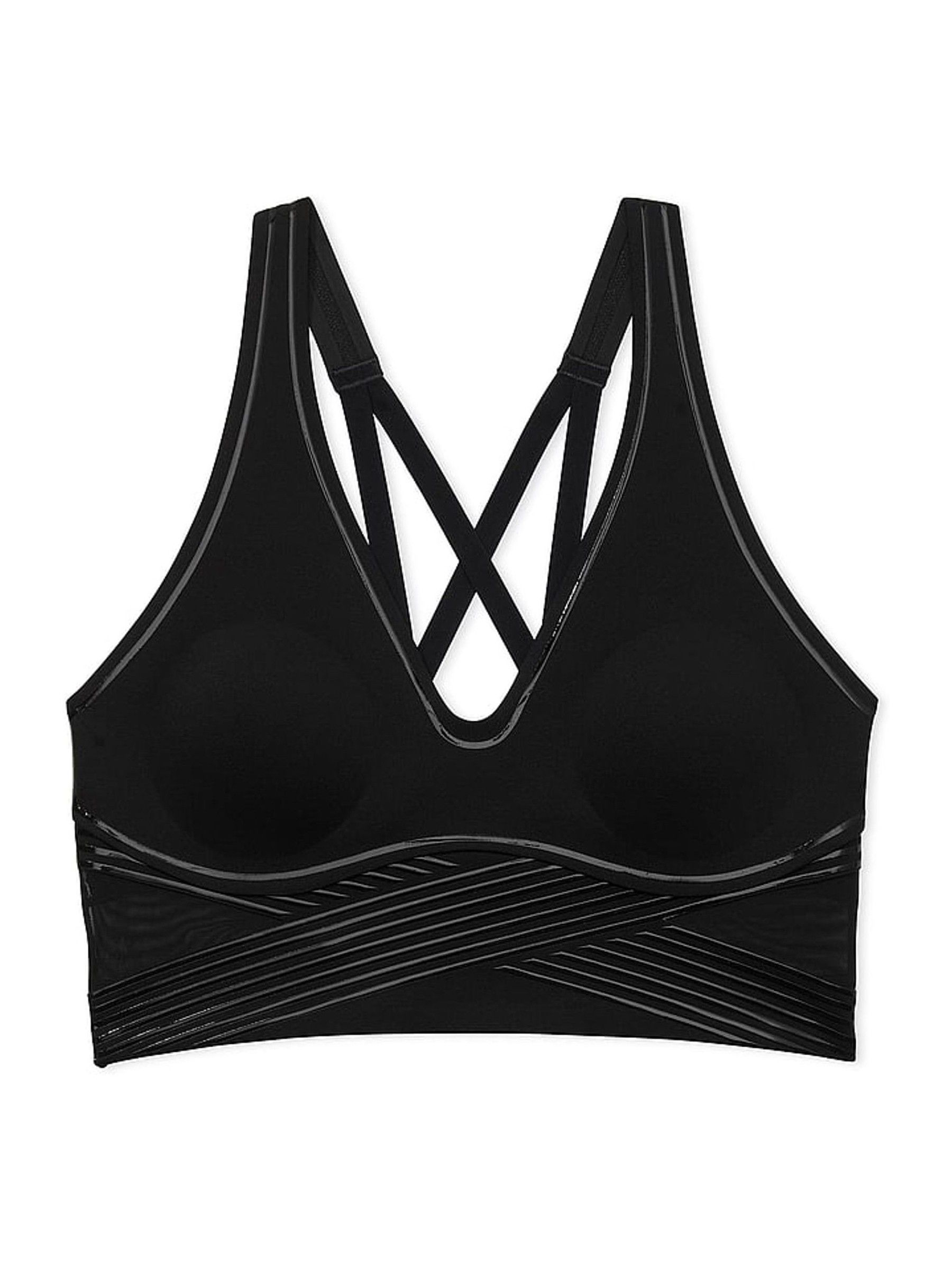 Black Plunge Elevate™ Contour Low Support Sports Bra - Image 3 of 3