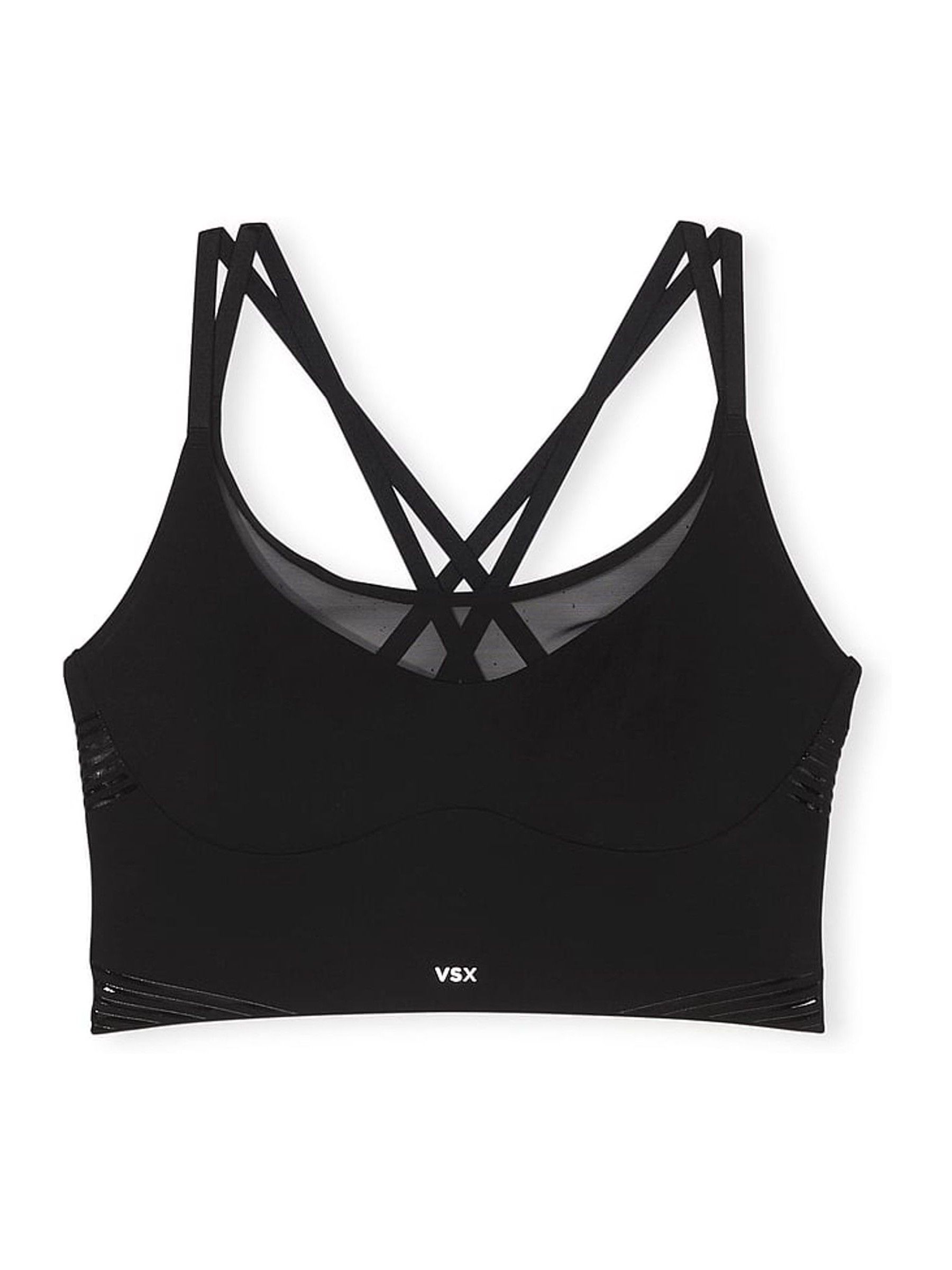 Black Longline Elevate™ Contour Low Support Sports Bra - Image 3 of 3