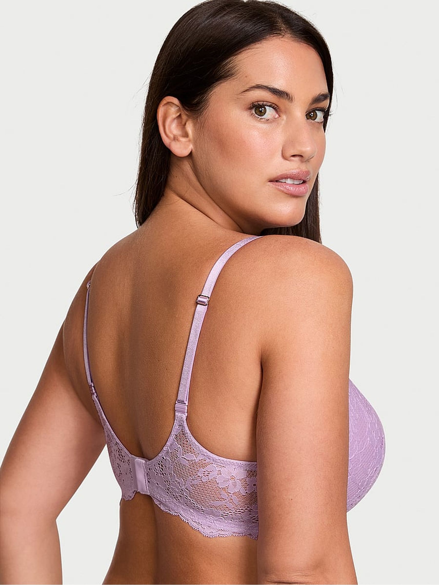 Lilac Purple Push Up Bra - Image 2 of 4