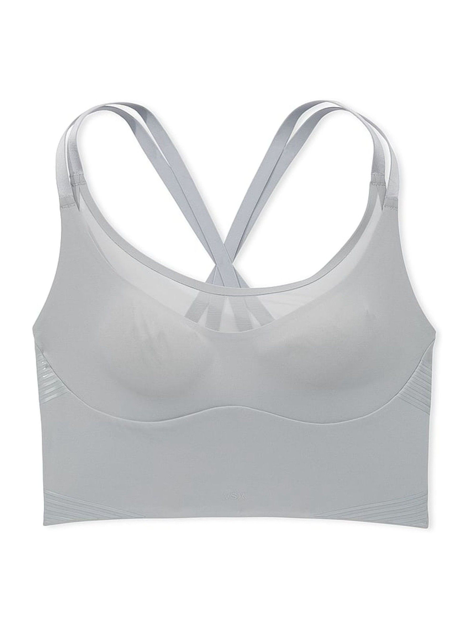 Starstruck Grey Longline Elevate™ Contour Low Support Sports Bra - Image 3 of 3