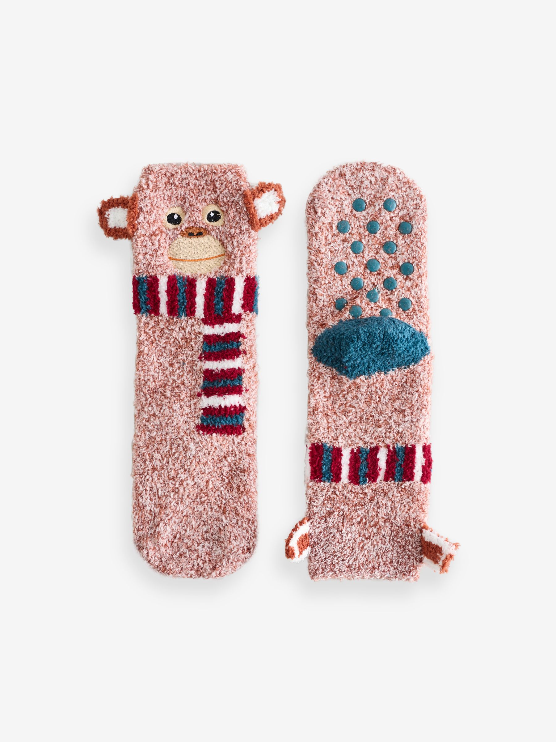 Orange Otto Fluffy Socks - Image 1 of 1