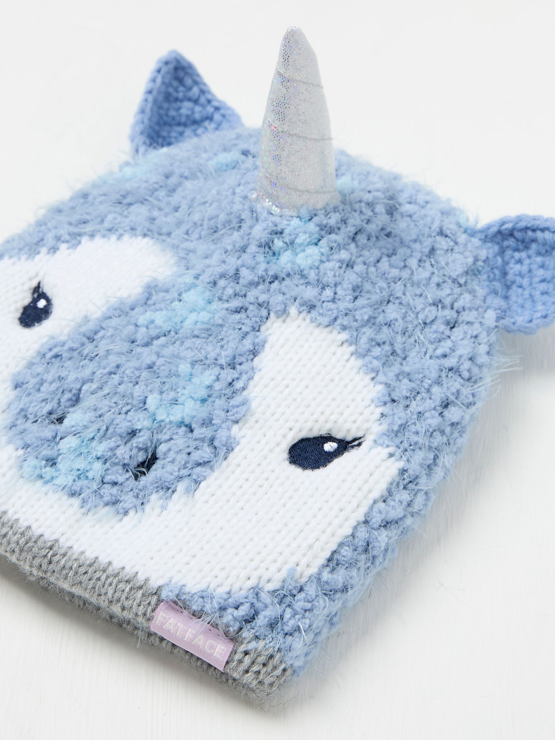 Blue Unicorn Beanie Hat - Image 2 of 2