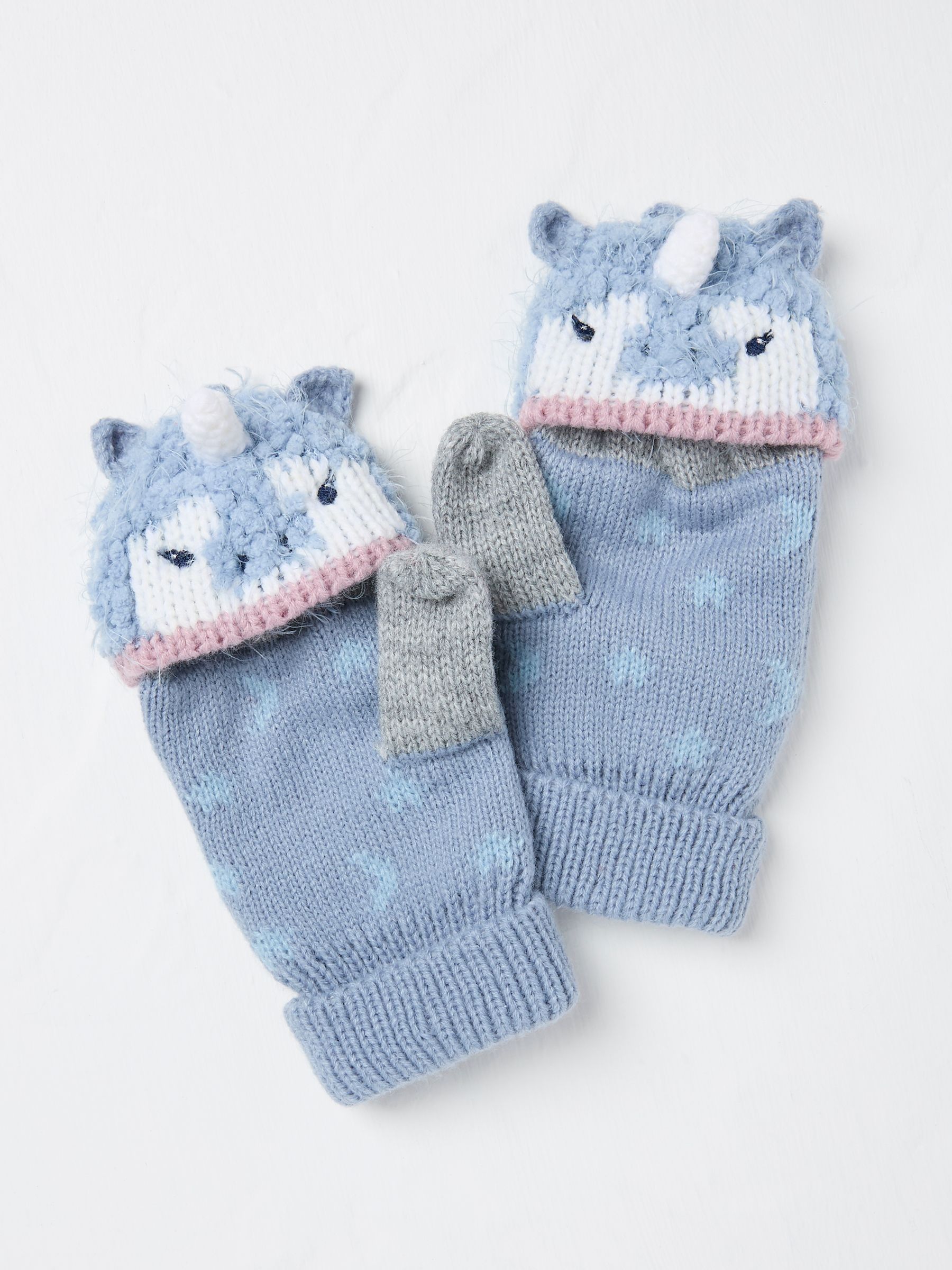 Blue Unicorn Gloves - Image 2 of 2 Blue Unicorn Gloves - Image 2 of 2