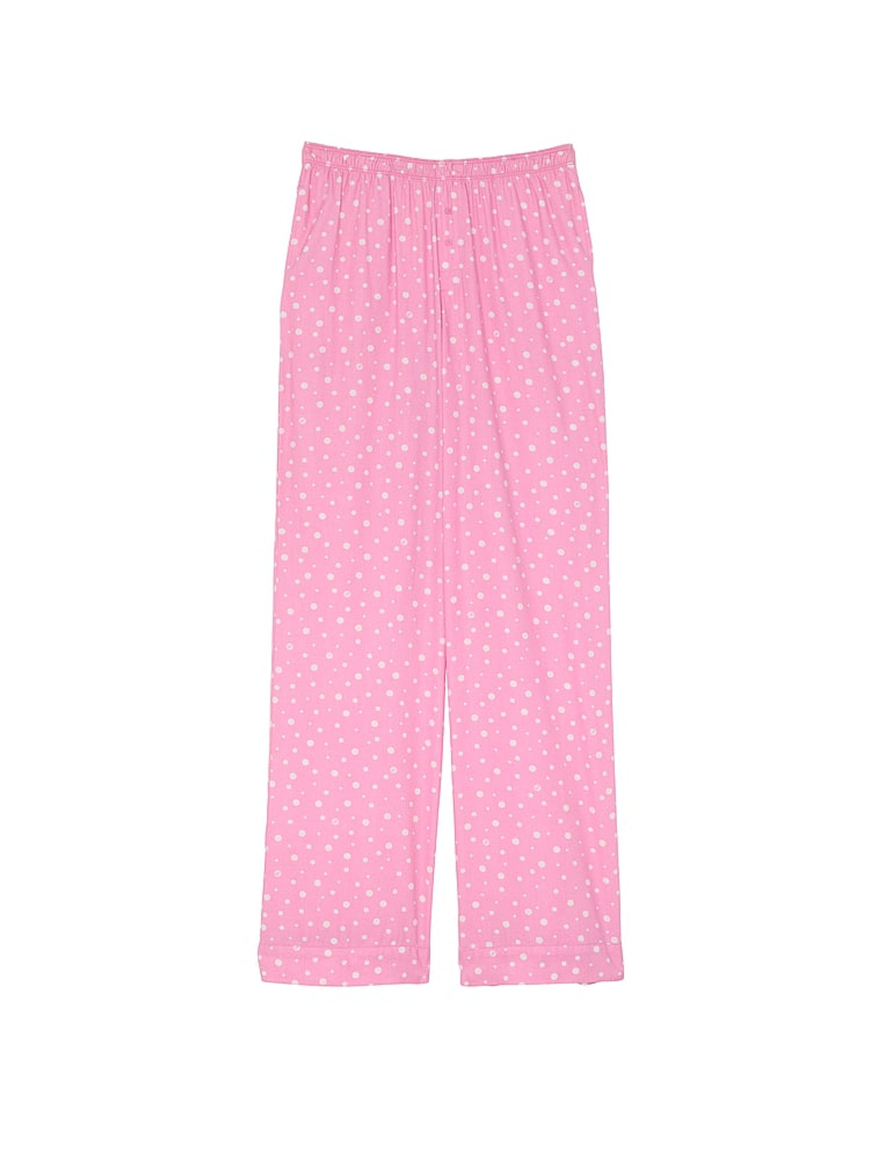 Moonstone Pink Trouser Pyjama Bottoms - Image 3 of 3