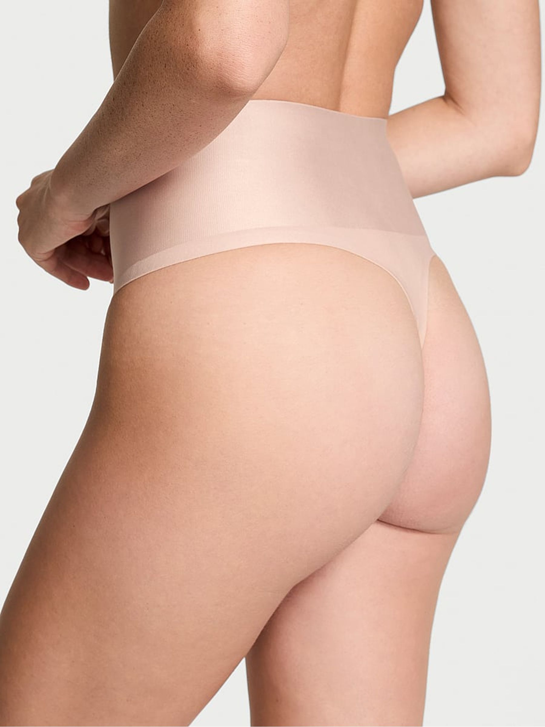 Macaron Nude Thong Shaping Knickers - Image 2 of 3