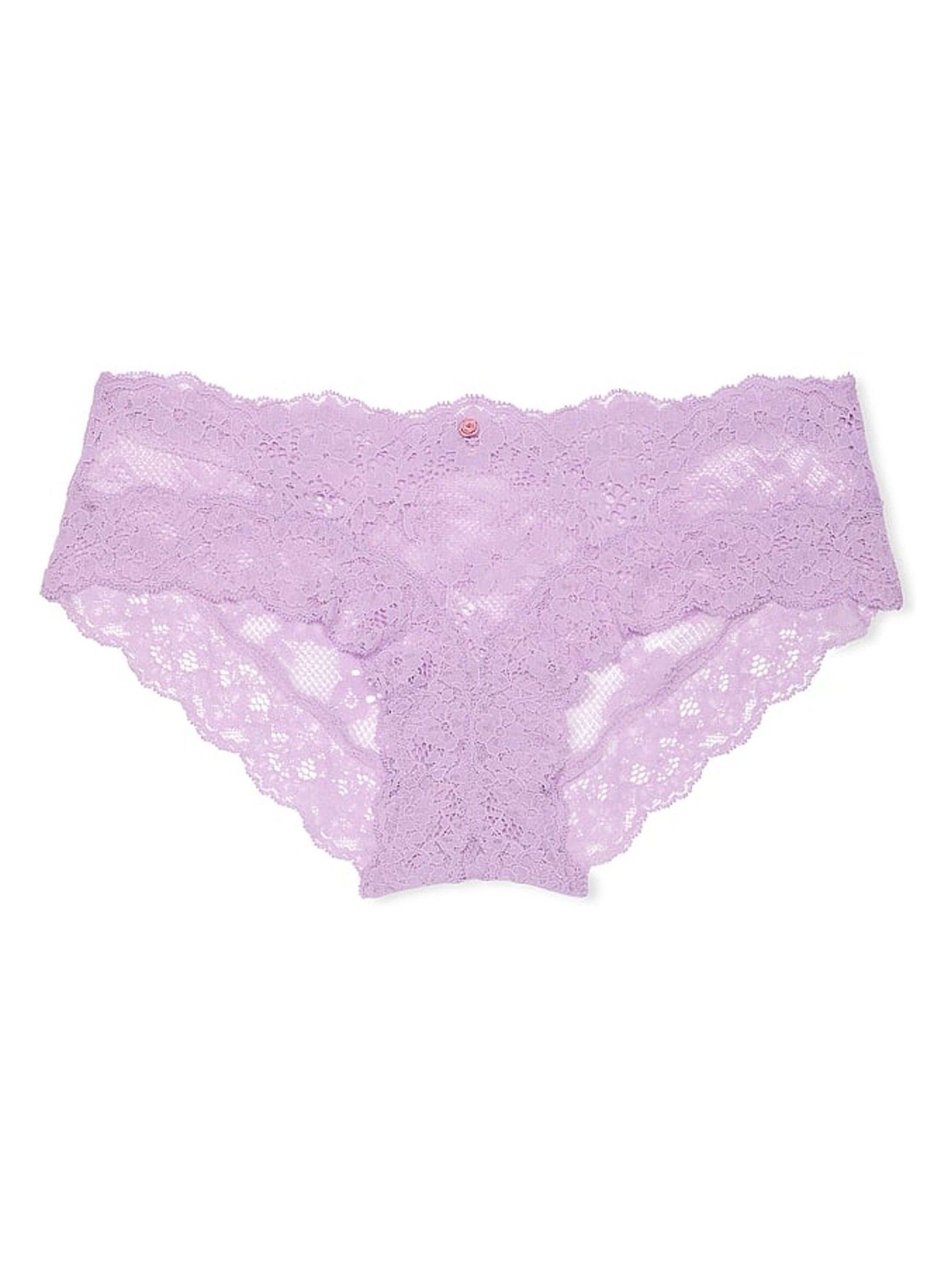 Lilac Purple Hipster Lace Knickers - Image 4 of 4