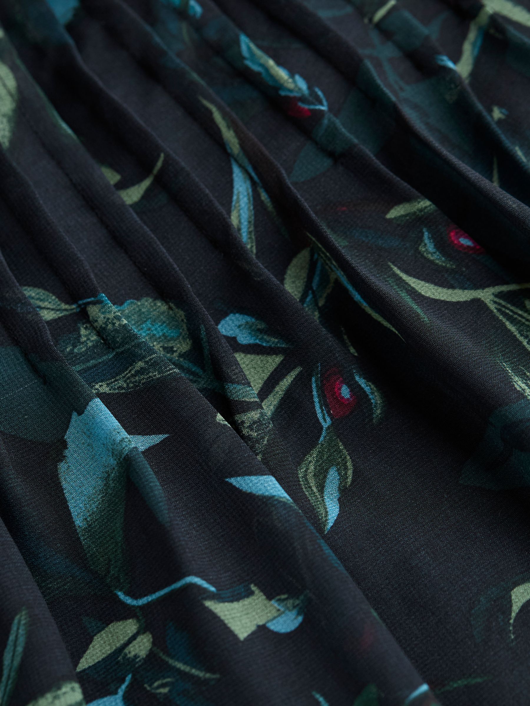 Black Dark Skies Nadine Pleat Skirt - Image 6 of 6