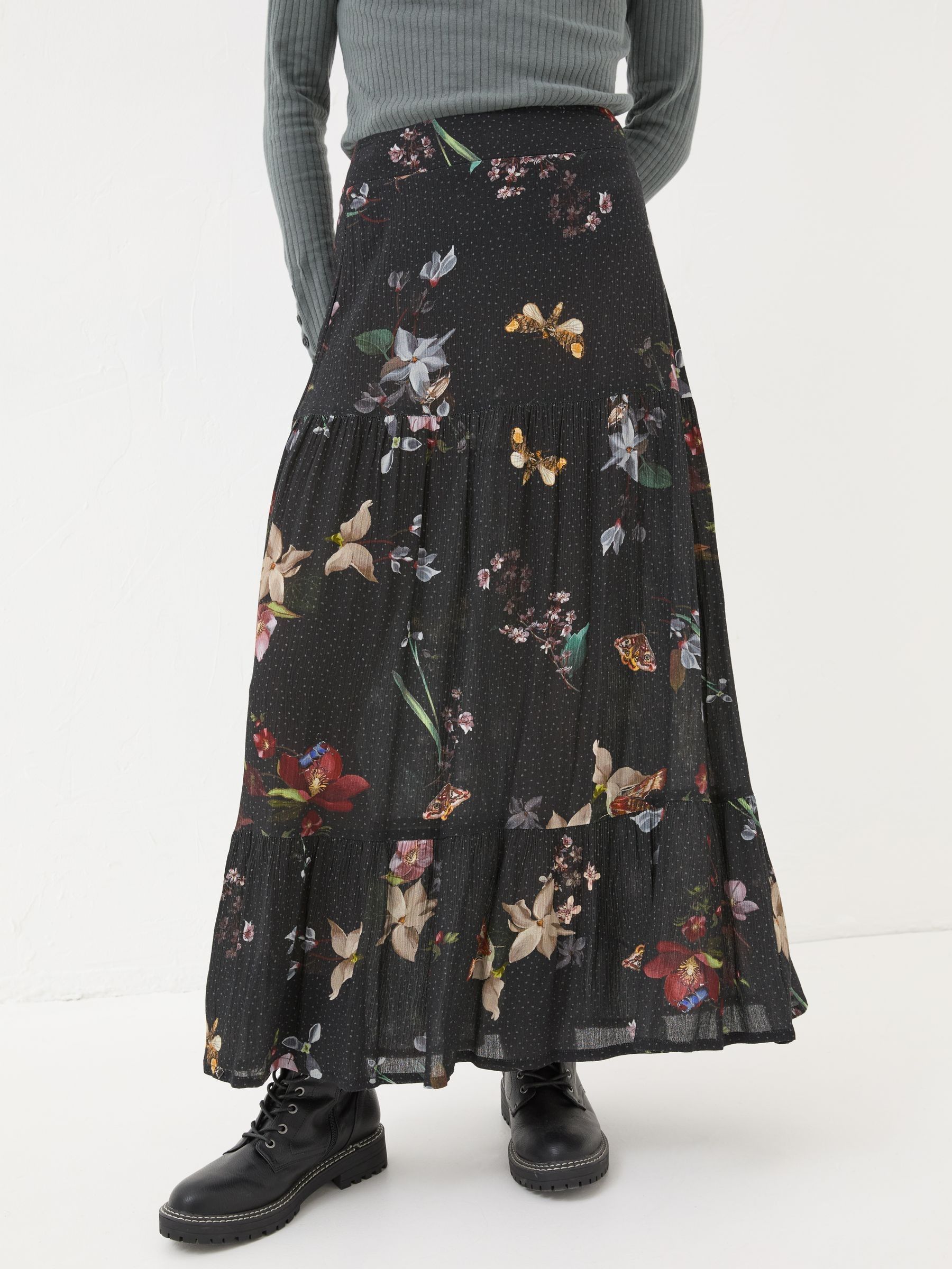 Black Anika Moonlit Skirt - Image 1 of 5