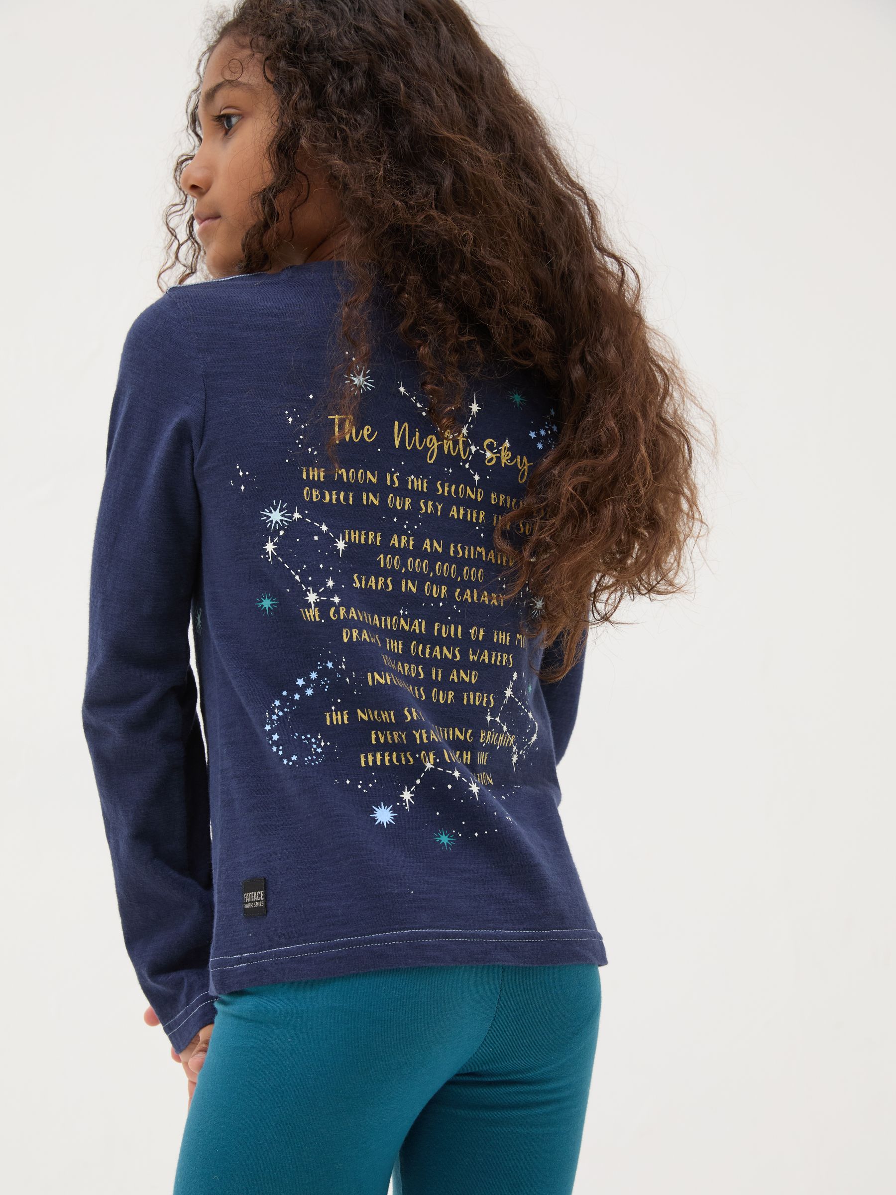 Navy Dark Skies Constellation T-Shirt - Image 2 of 5