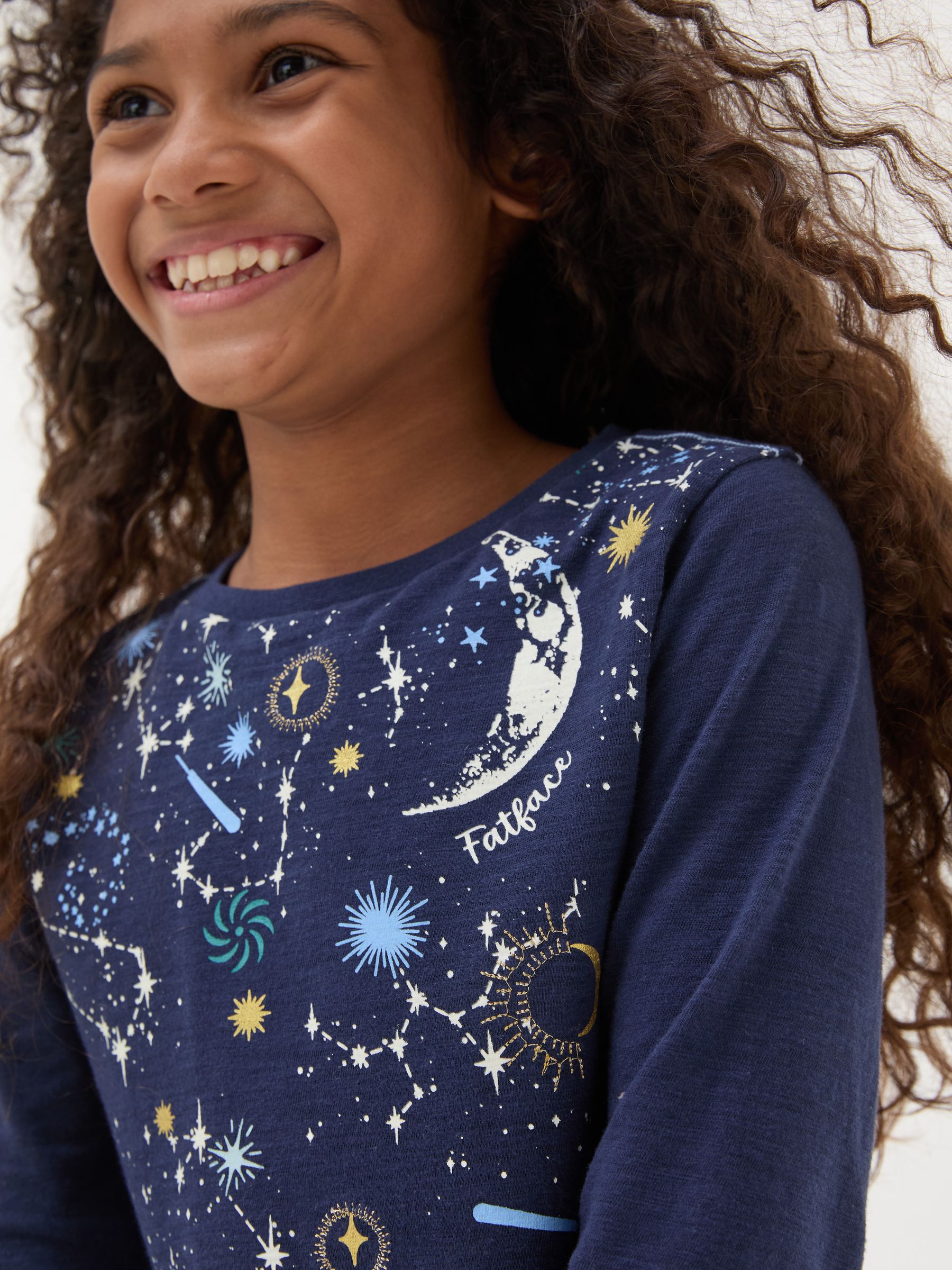 Navy Dark Skies Constellation T-Shirt - Image 3 of 5