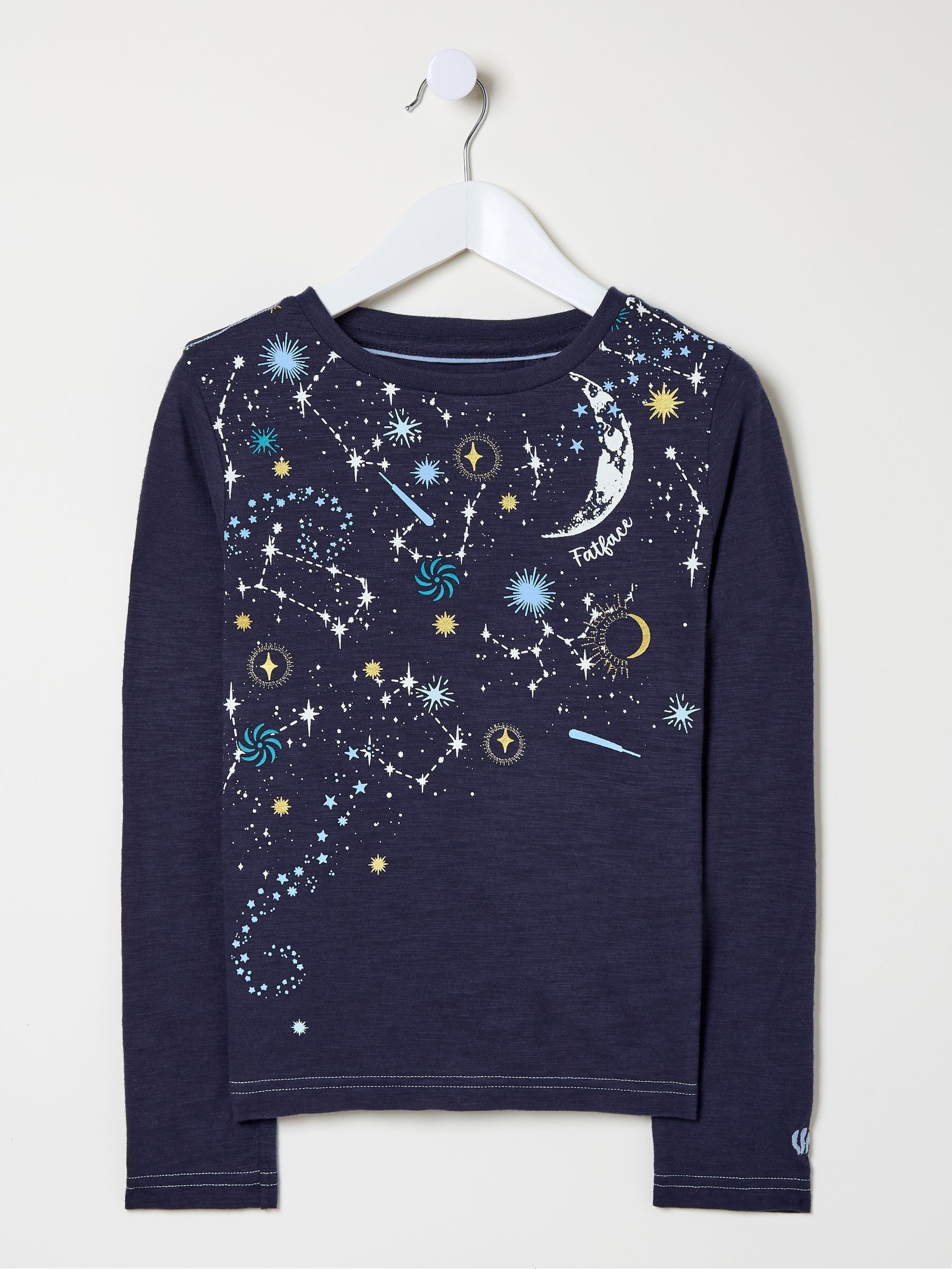 Navy Dark Skies Constellation T-Shirt - Image 4 of 5