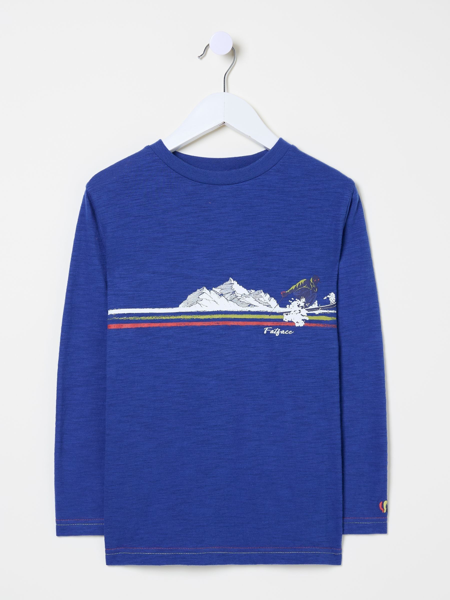 Cobalt Blue Ski T-Shirt - Image 5 of 6