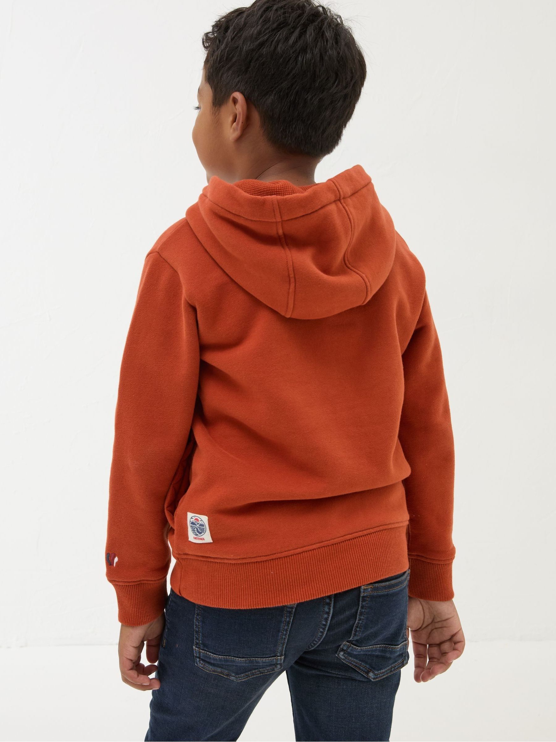 Orange Graphic Hoodie - Image 2 of 4