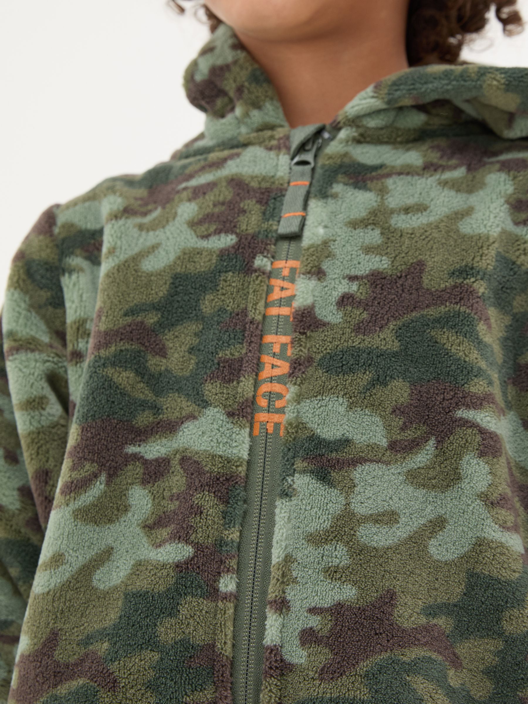 Khaki Green Camo Fleece All-In-One - Image 3 of 4