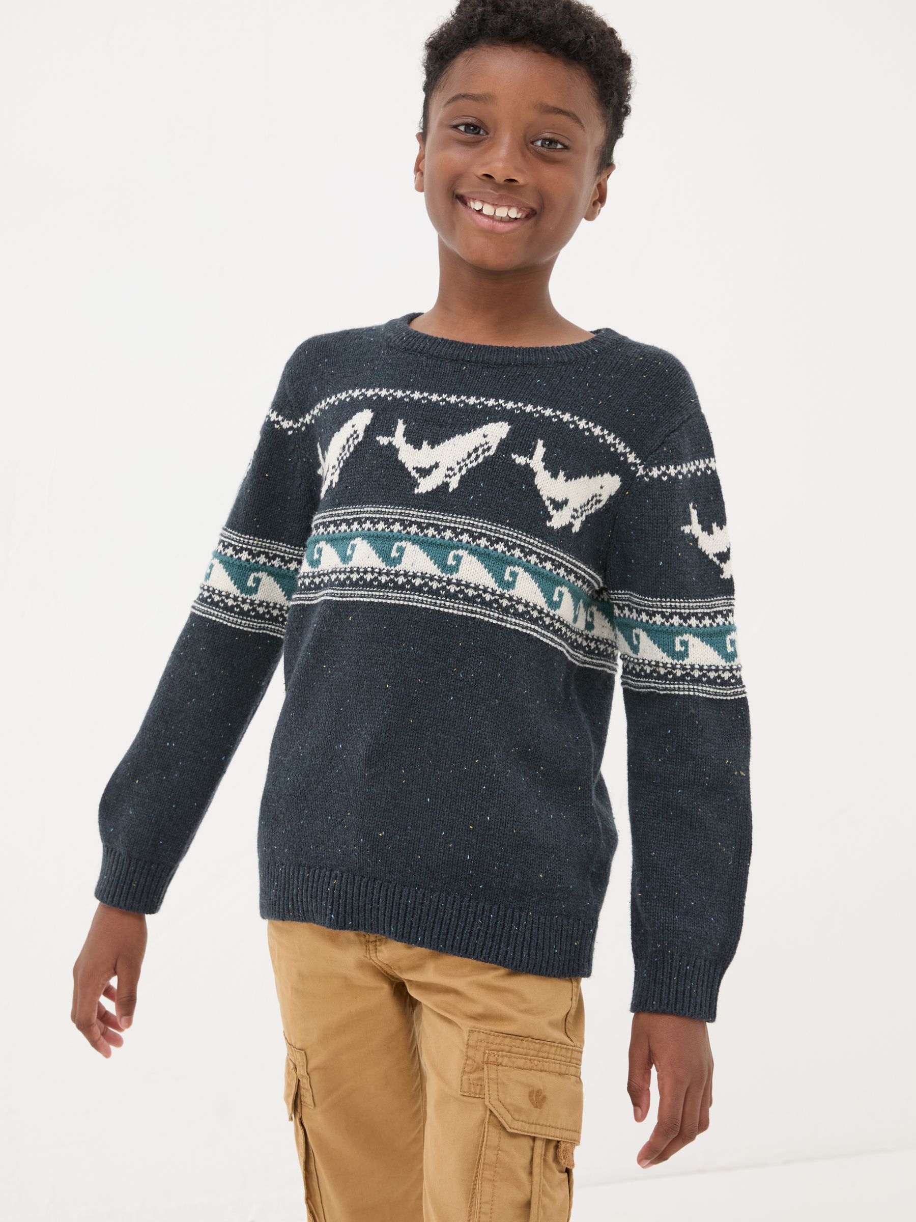Navy Shelter Wilson the Whale Jumper - Image 2 of 6