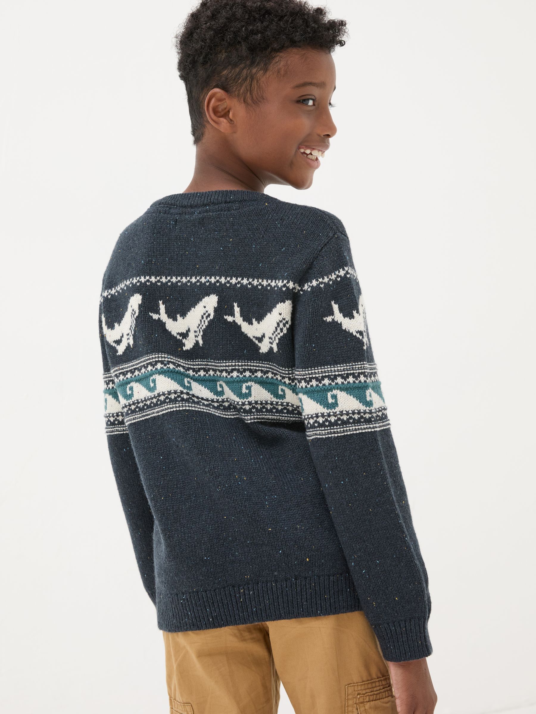 Navy Shelter Wilson the Whale Jumper - Image 3 of 6