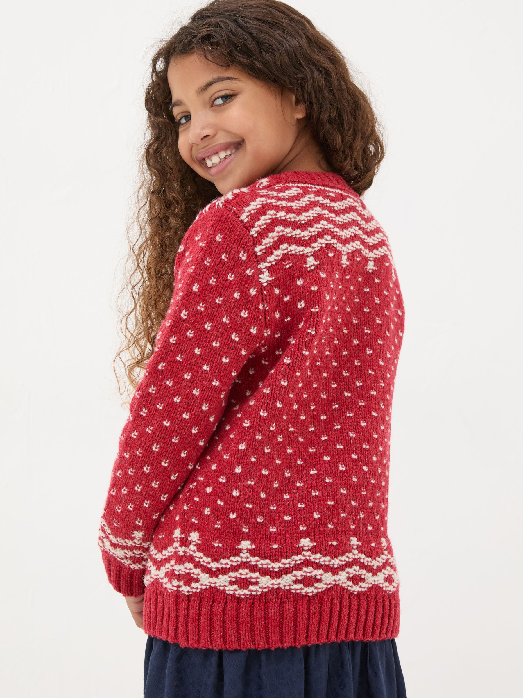 Red Snowflake Jumper - Image 2 of 4