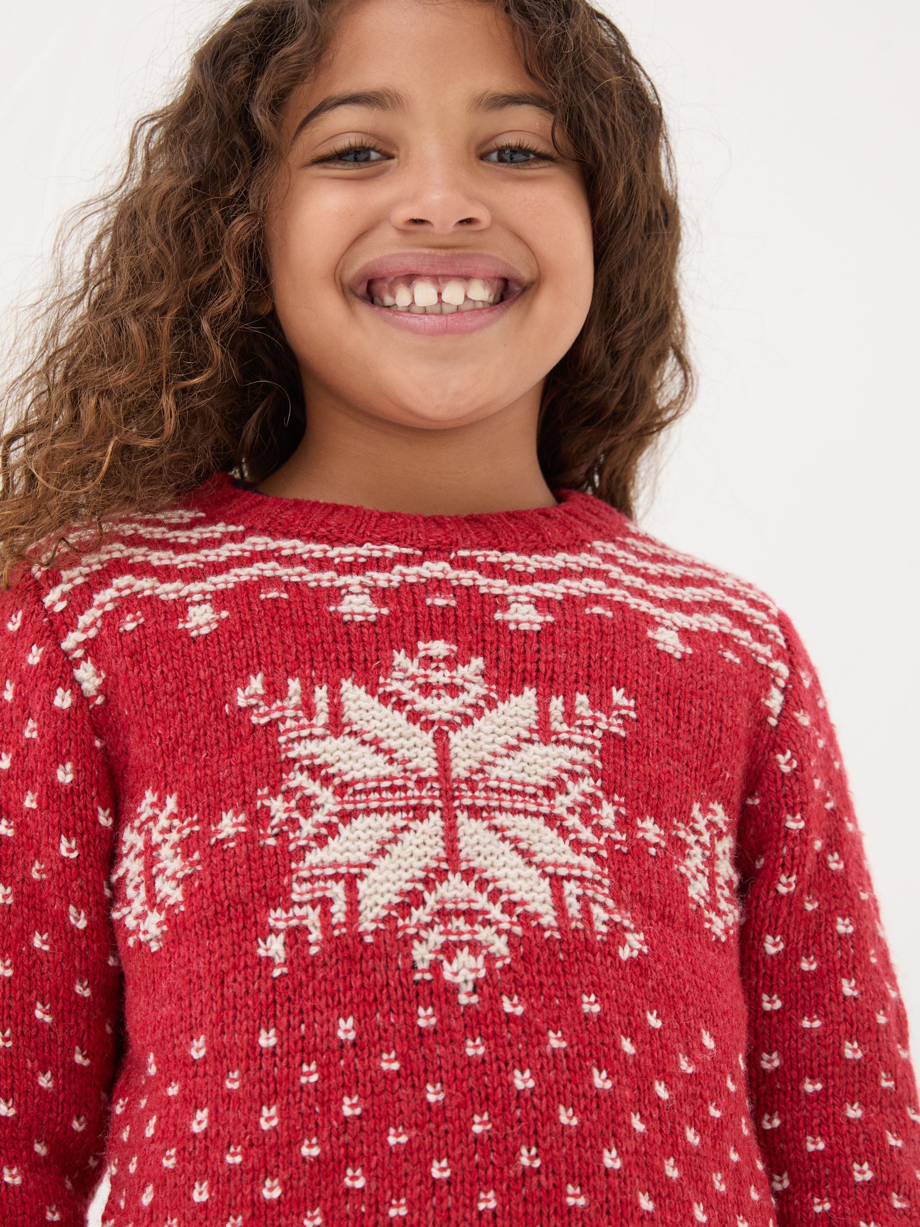 Red Snowflake Jumper - Image 3 of 4