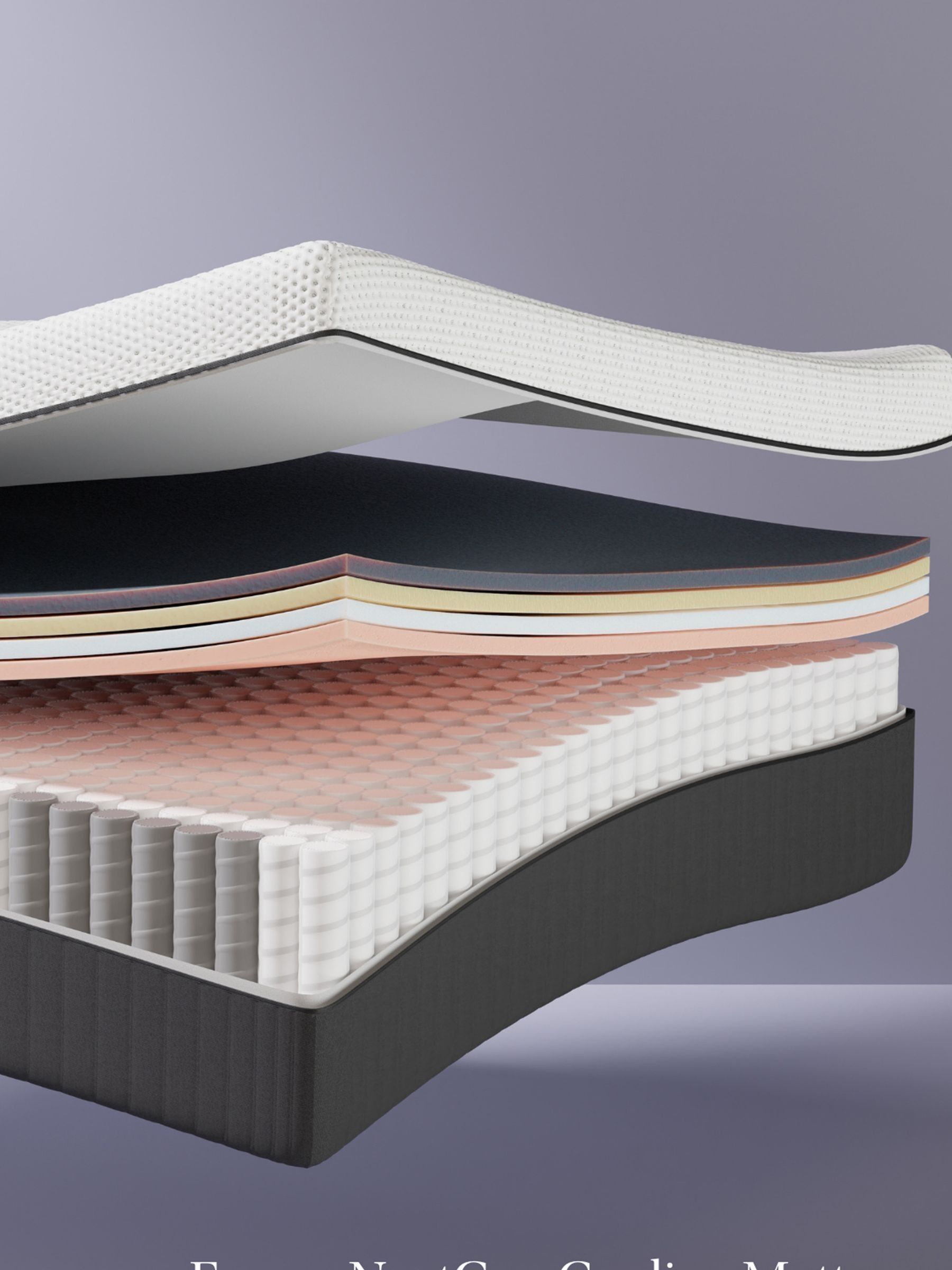 Emma Grey Hybrid Thermosync Mattress - Image 2 of 5