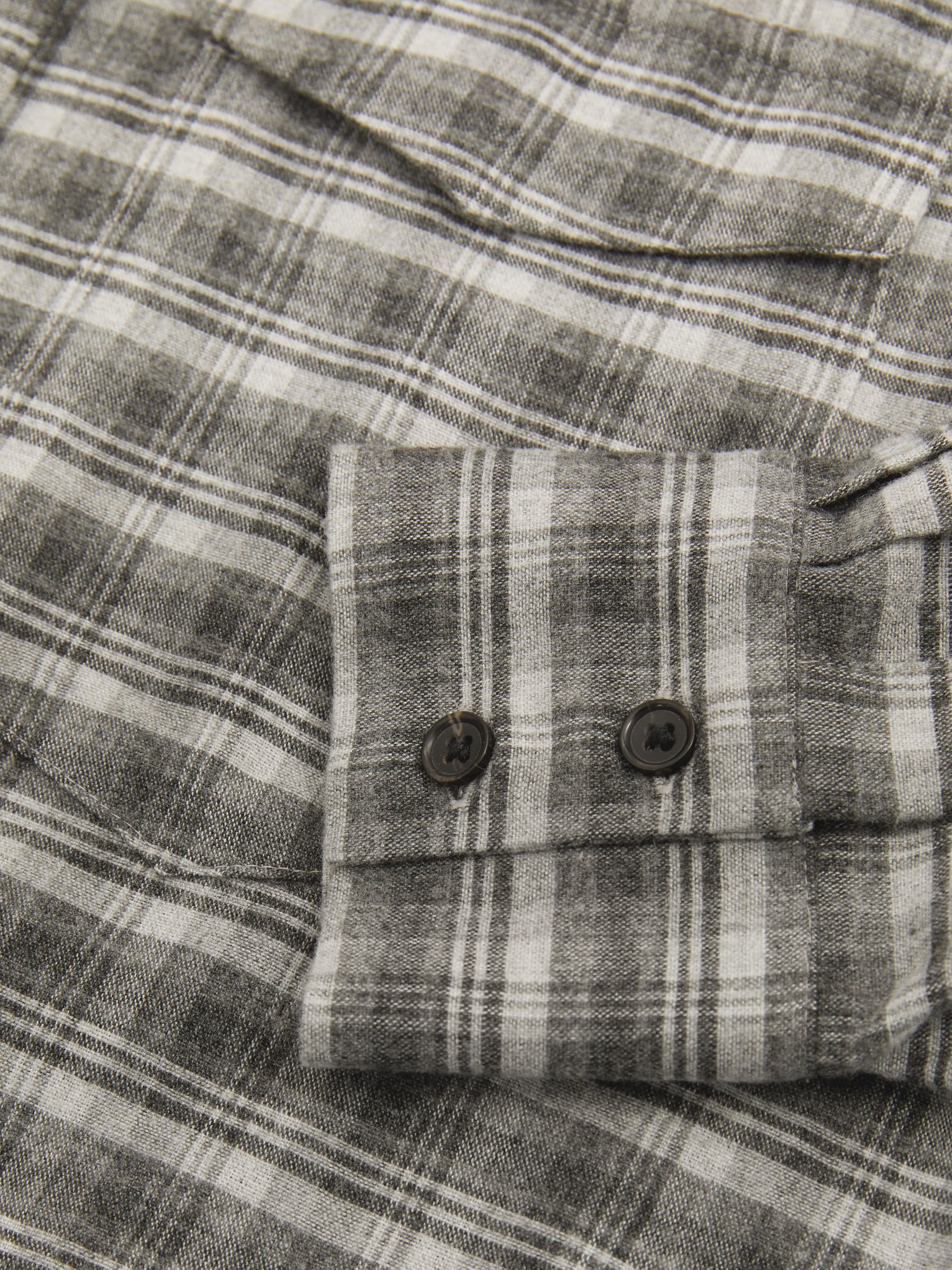 Lorena Grey Checked Button-Through Shirt - Image 5 of 5