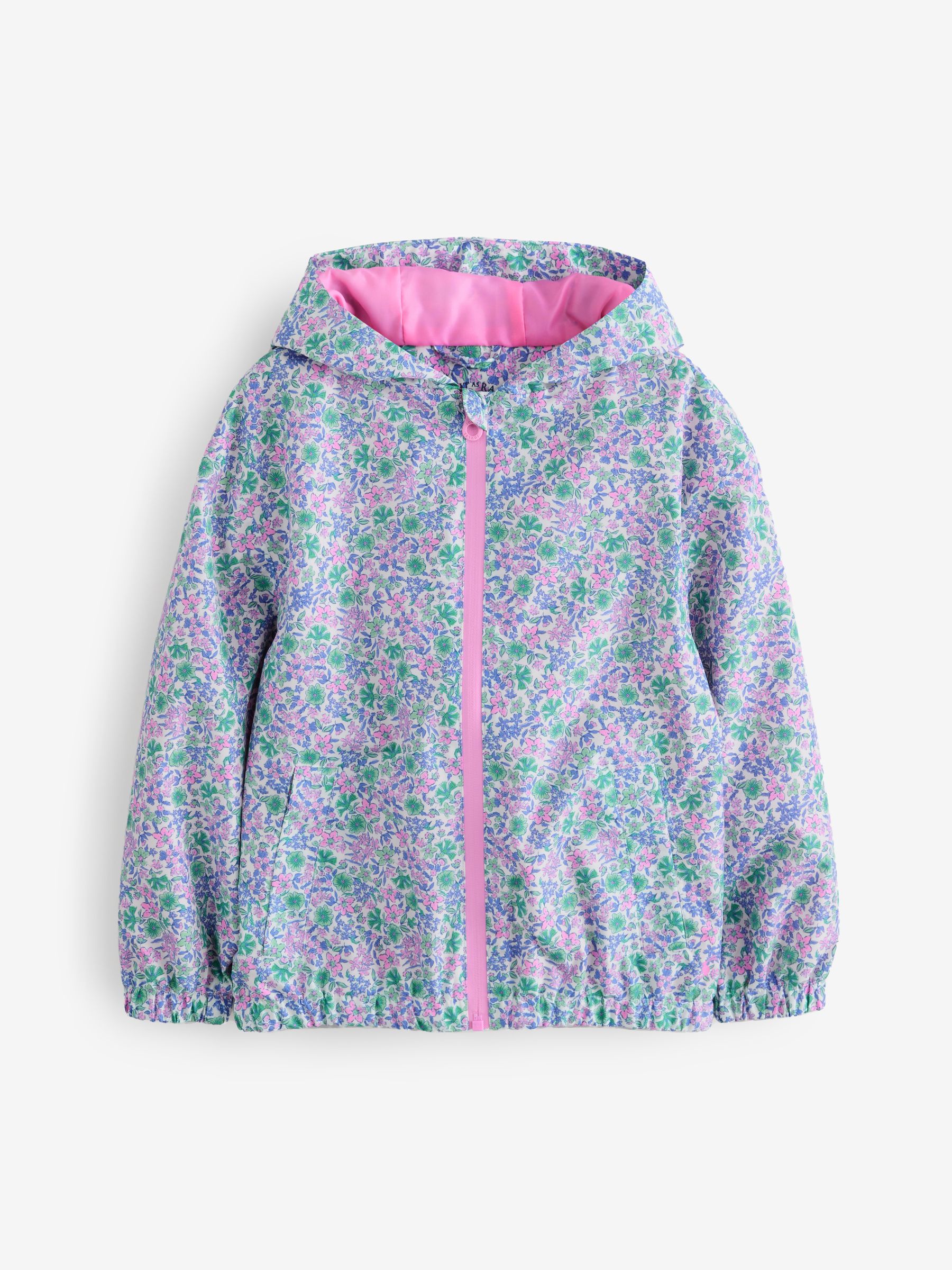 Floral Printed Waterproof Raincoat - Image 1 of 1
