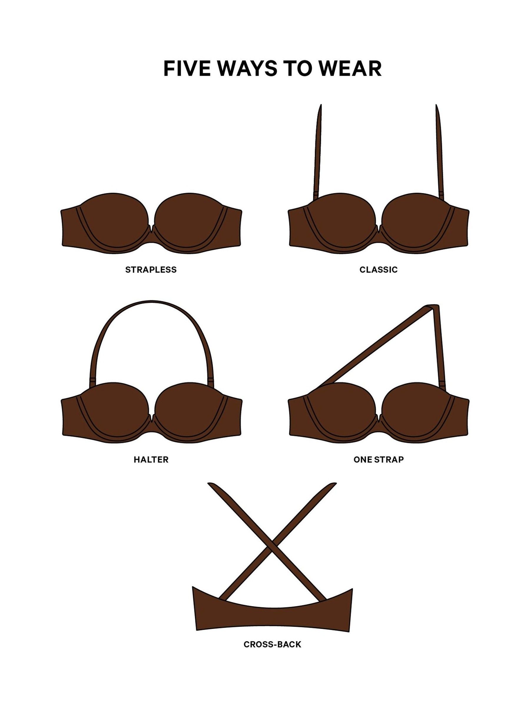 Ganache Nude Push Up Strapless Bra - Image 3 of 3