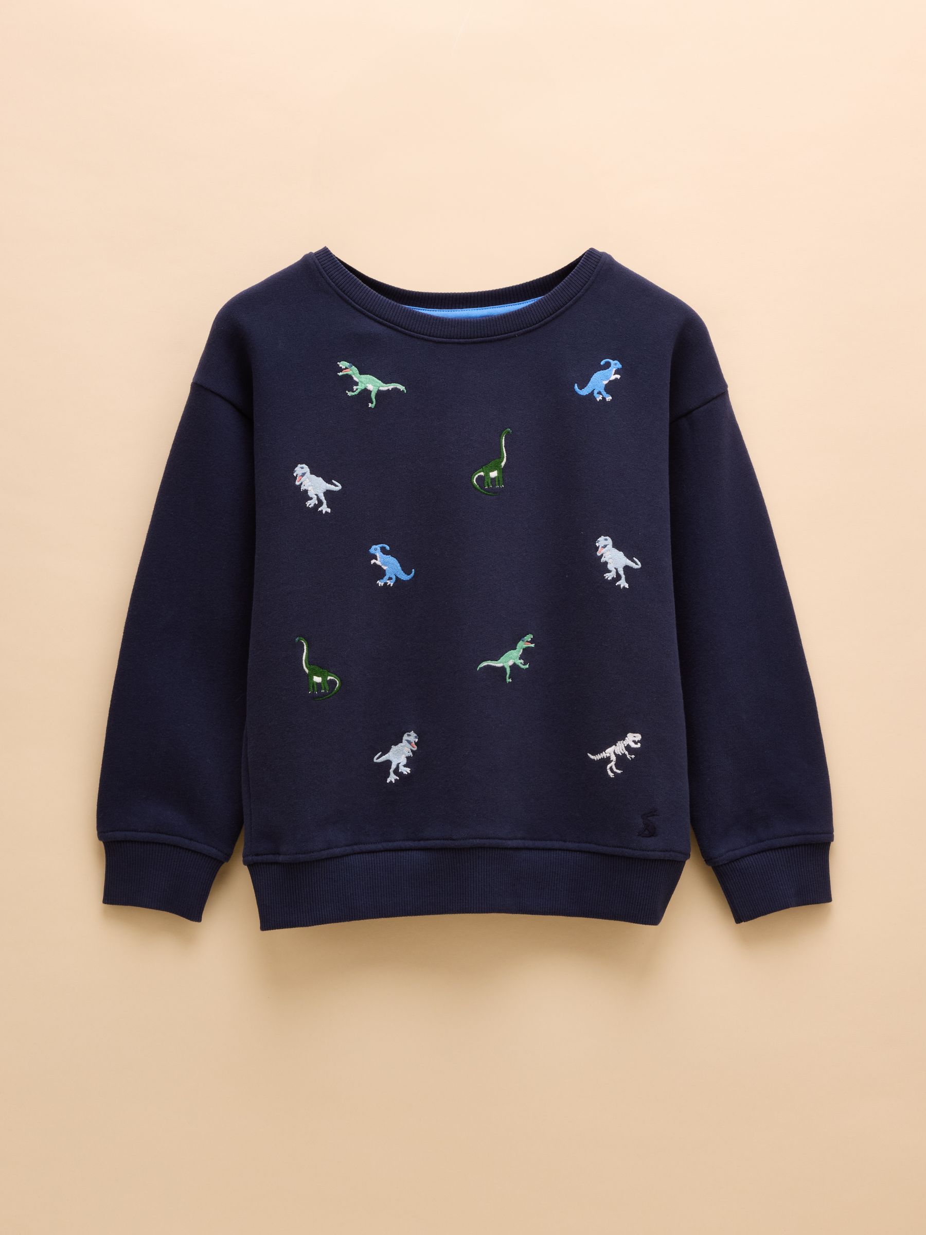 Crew Neck Navy Sweatshirt - Image 1 of 4
