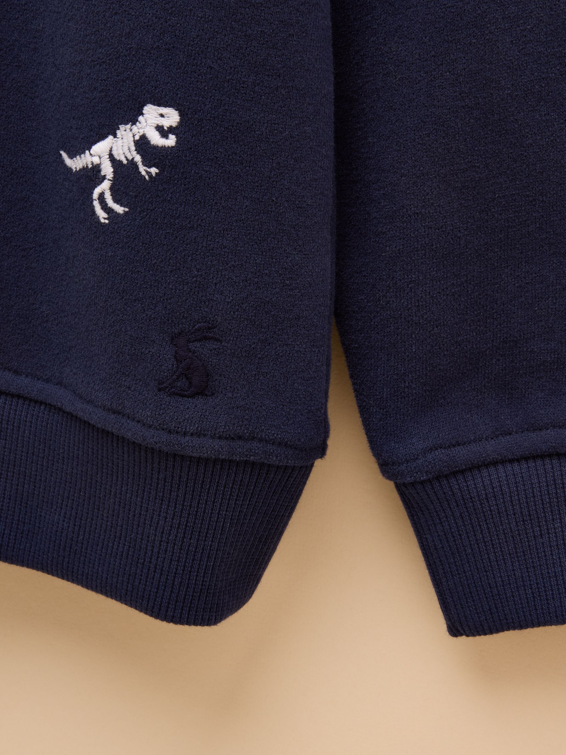 Crew Neck Navy Sweatshirt - Image 3 of 4