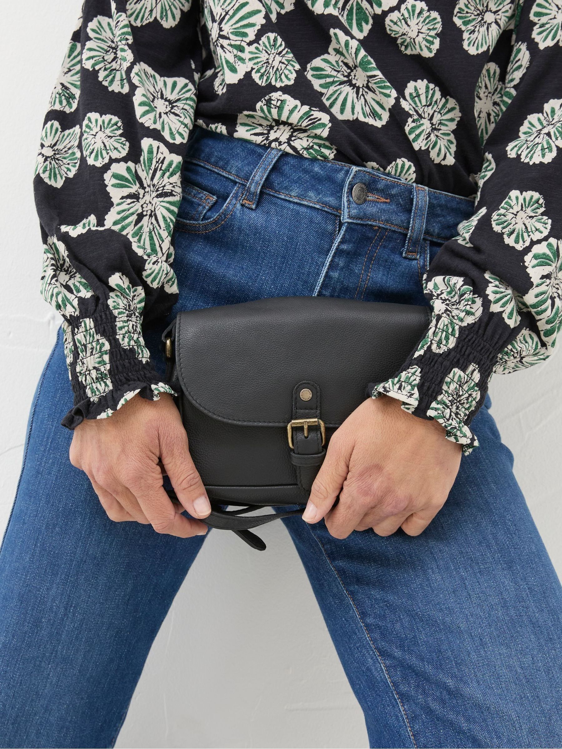 Pixie Black Cross-Body Bag - Image 2 of 4