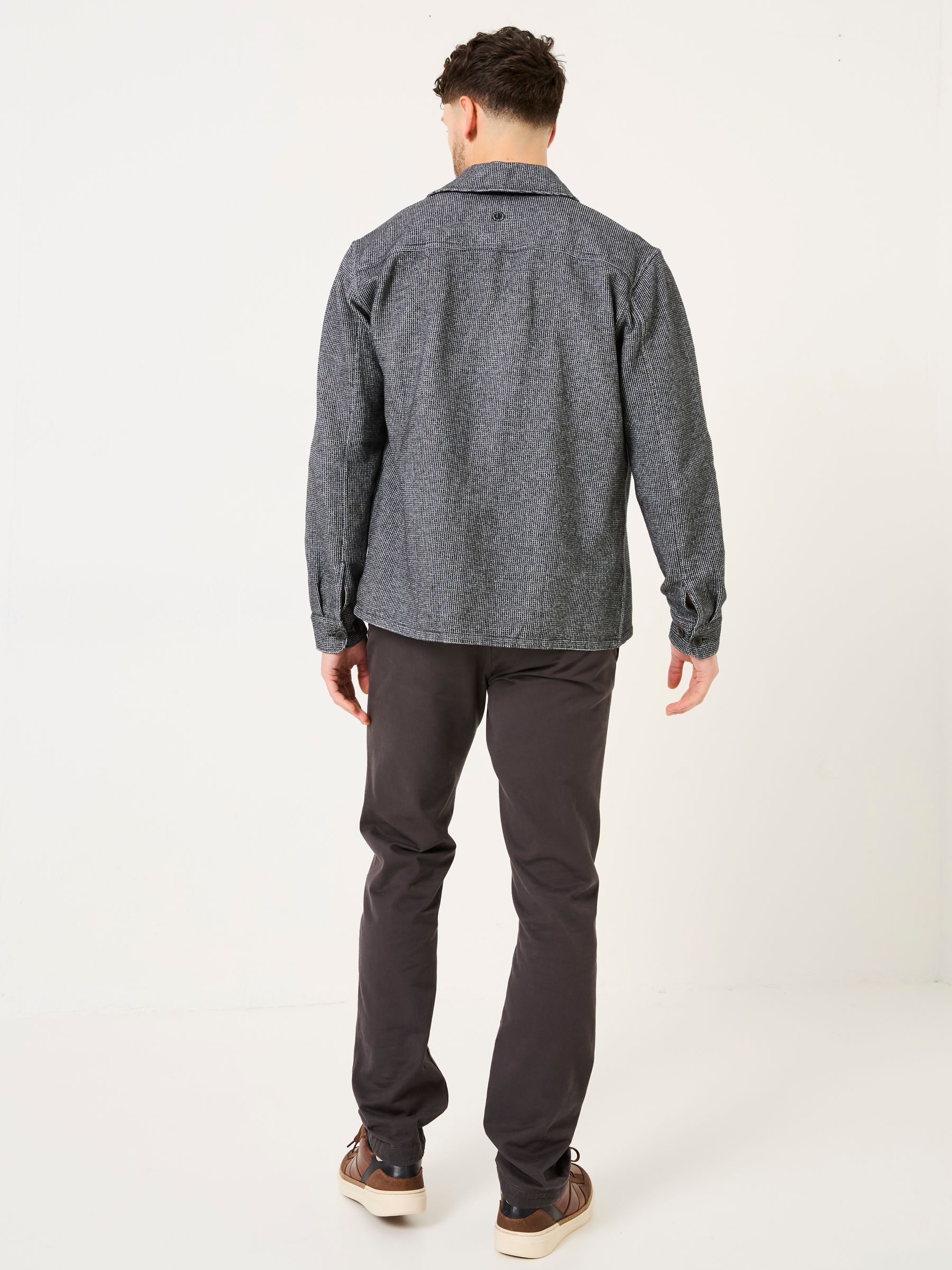 Grey Charcoal Modern Coastal Chinos - Image 2 of 5