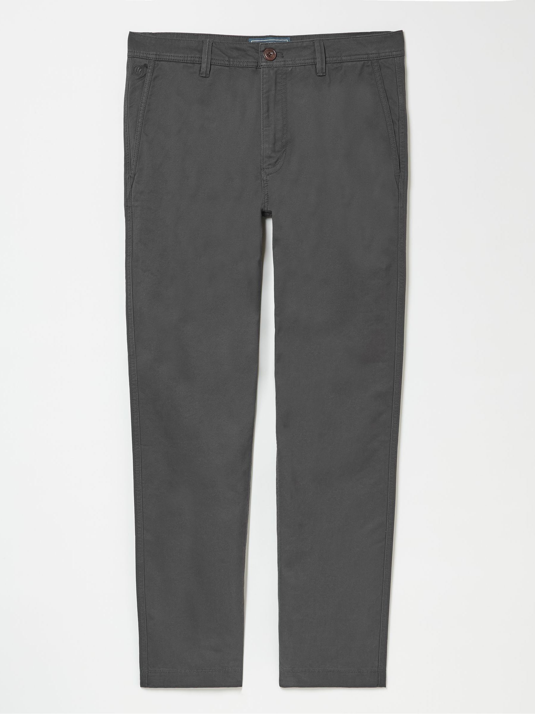 Grey Charcoal Modern Coastal Chinos - Image 5 of 5