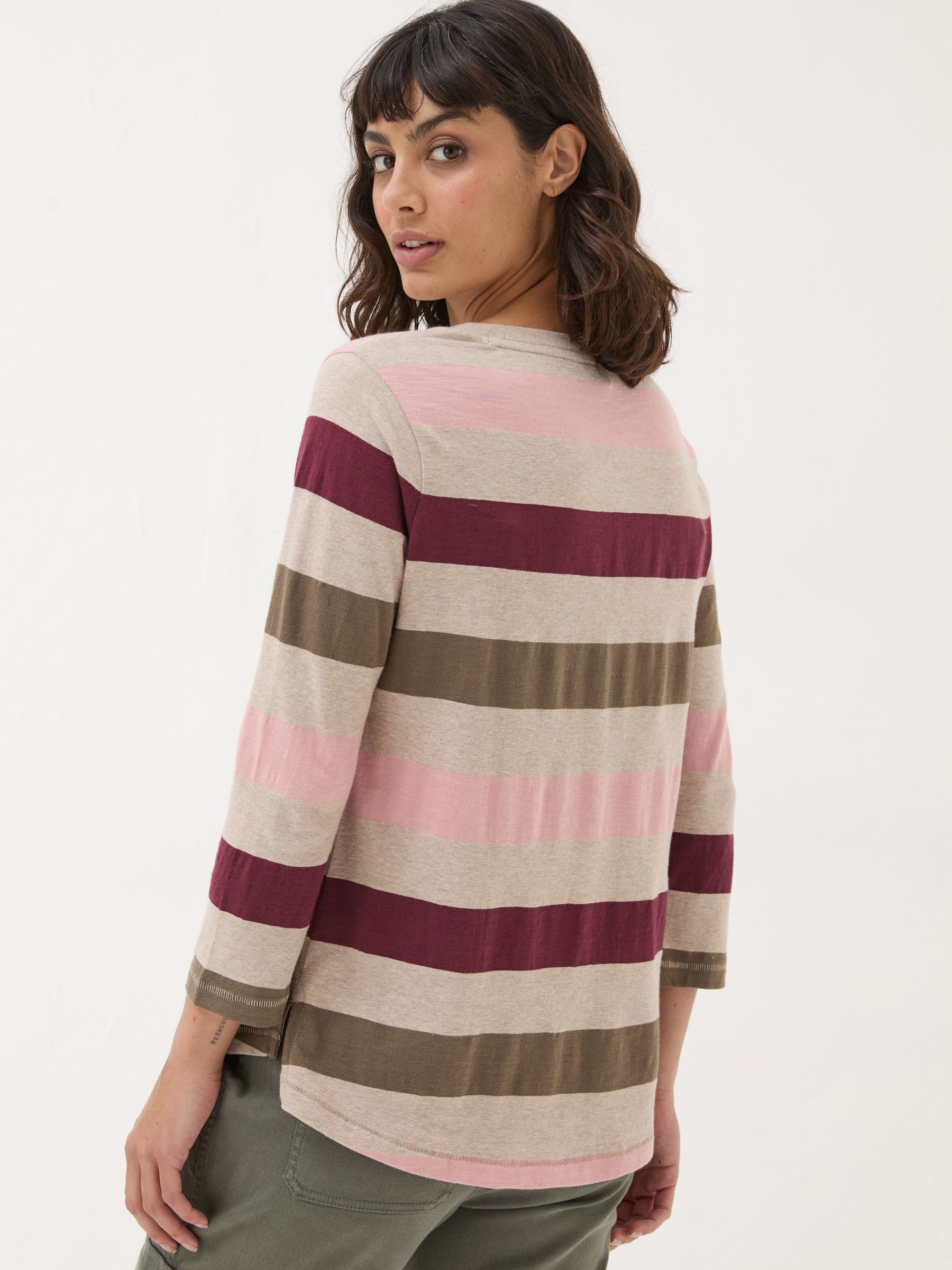 Natalie Multi 3/4 Sleeve Top - Image 2 of 4