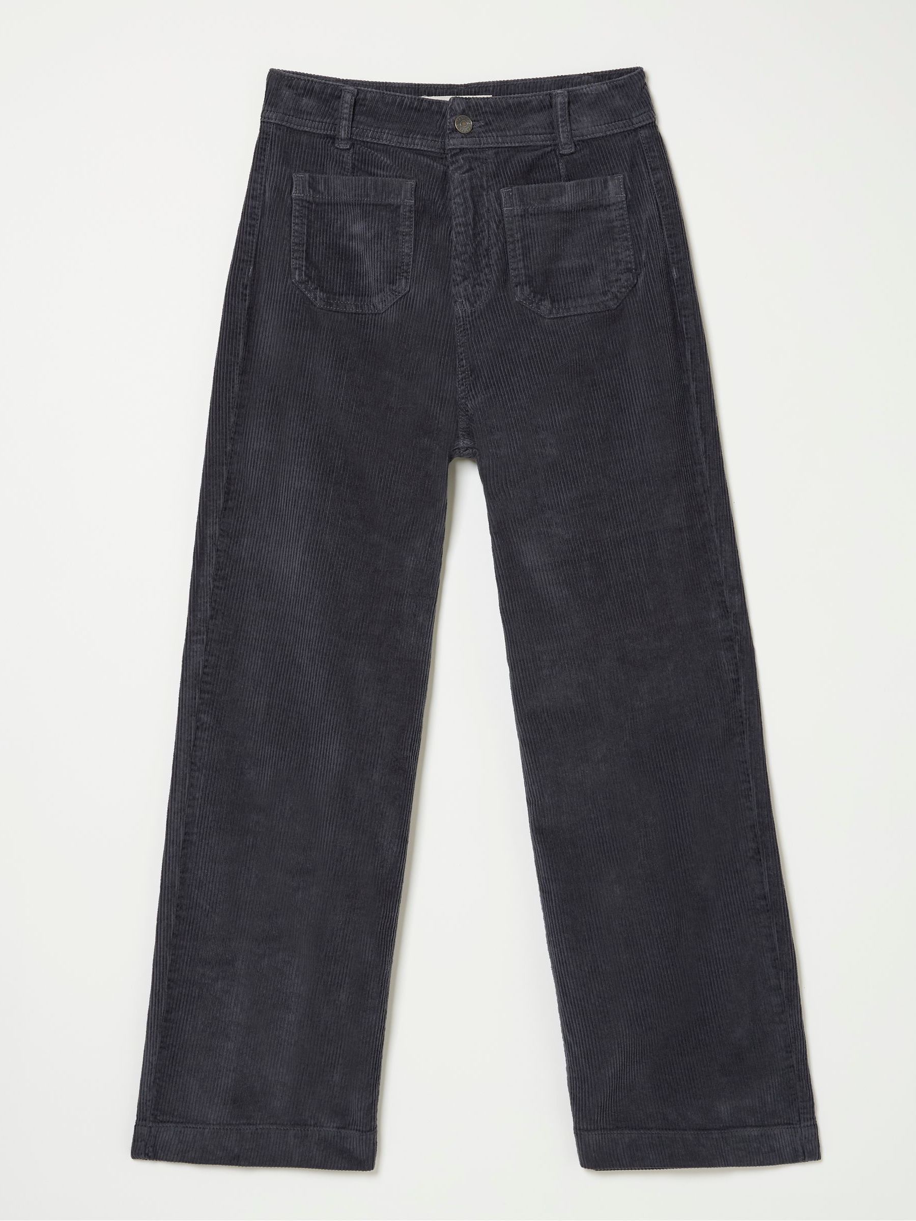 Keswick Charcoal Grey Wide Leg Crop Jeans - Image 6 of 6