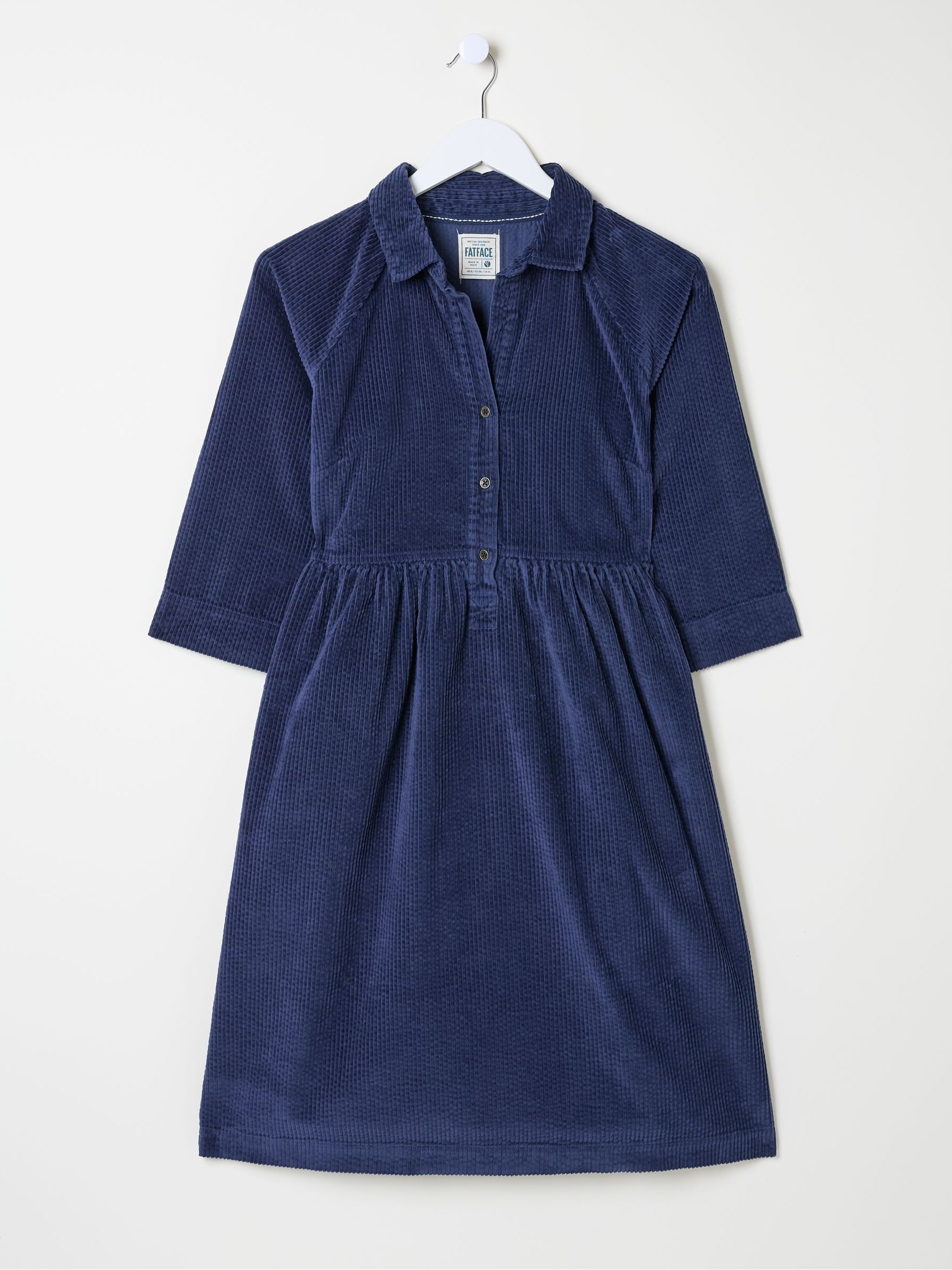 Sara Blue Bubble Cord Dress - Image 6 of 6