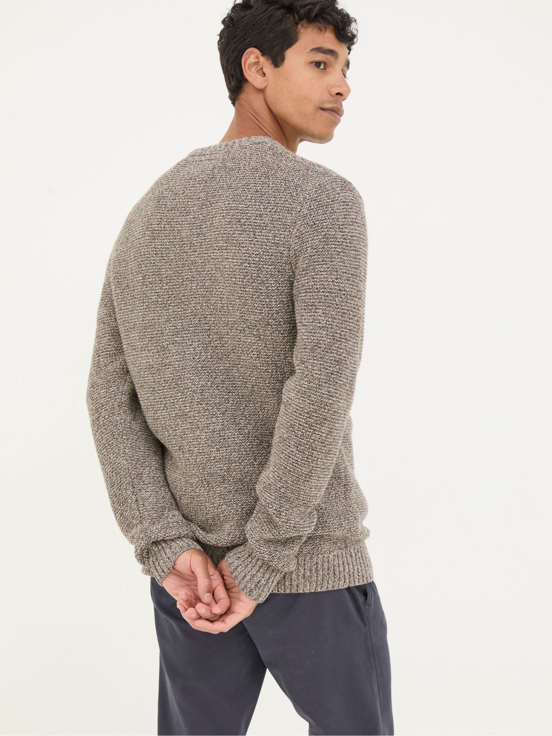Hove Natural Crew Neck Jumper - Image 2 of 5