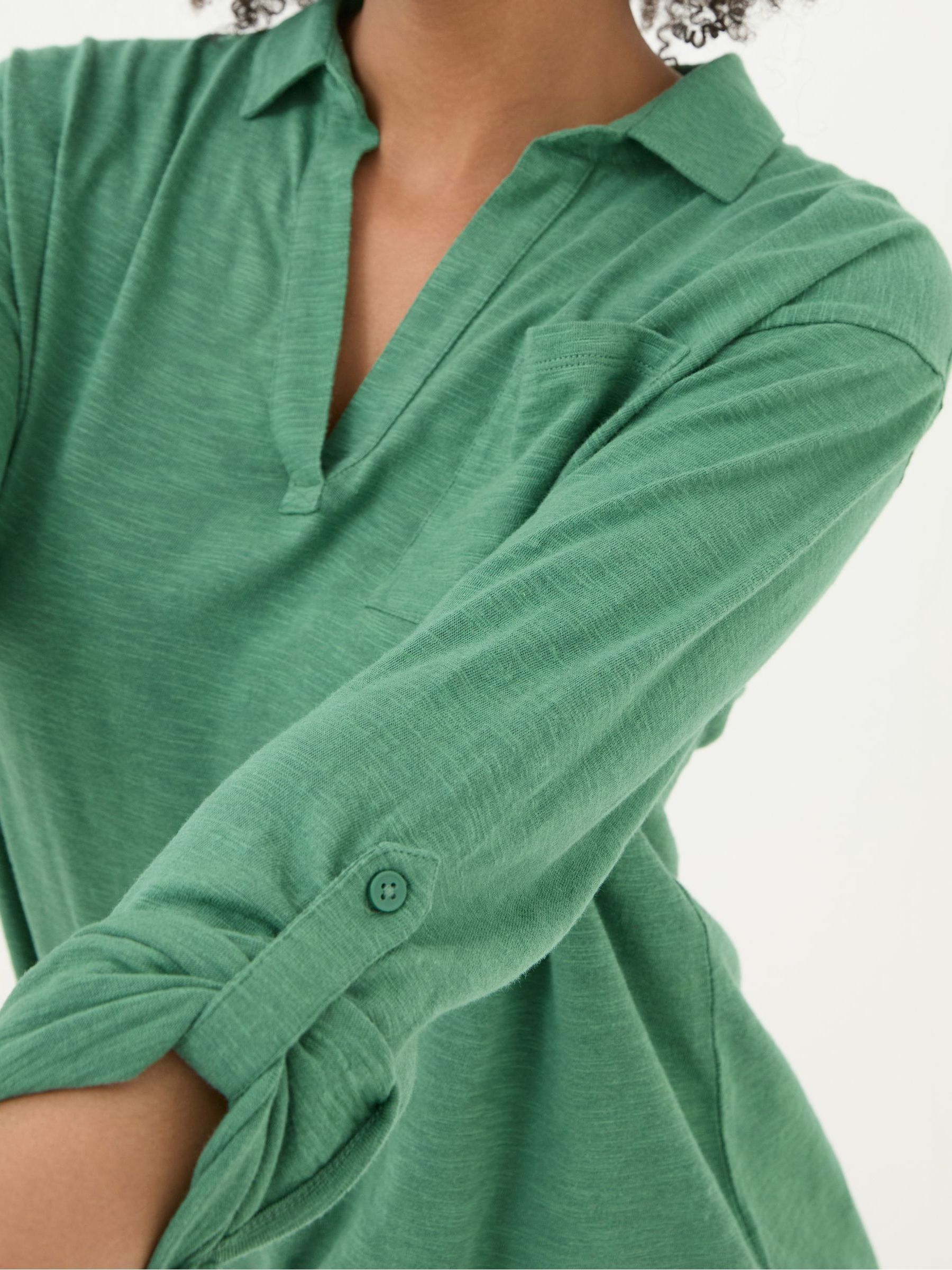 Paige Green Jersey Shirt - Image 5 of 6