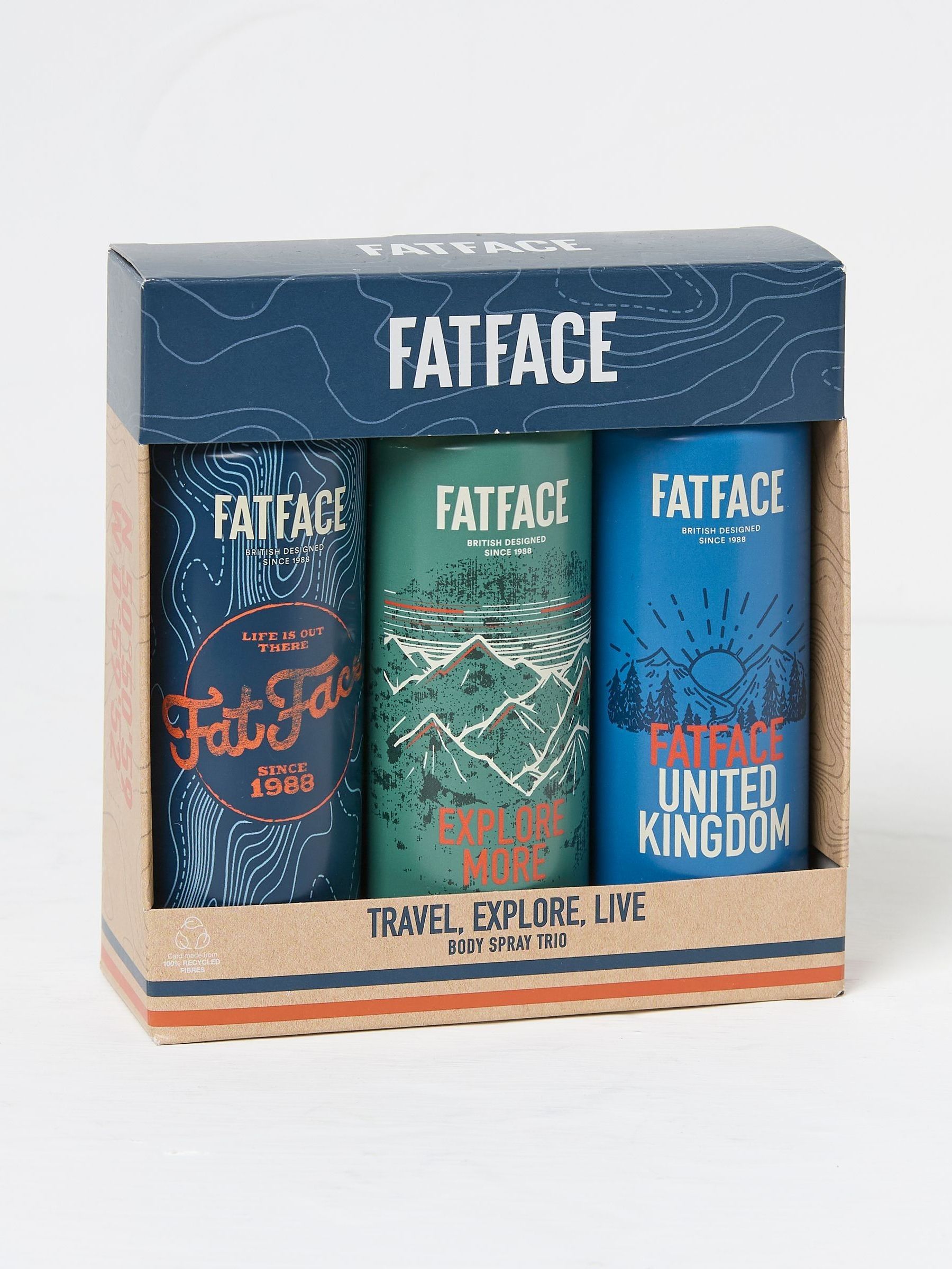 Body Spray Trio Blue Gift Set - Image 1 of 2