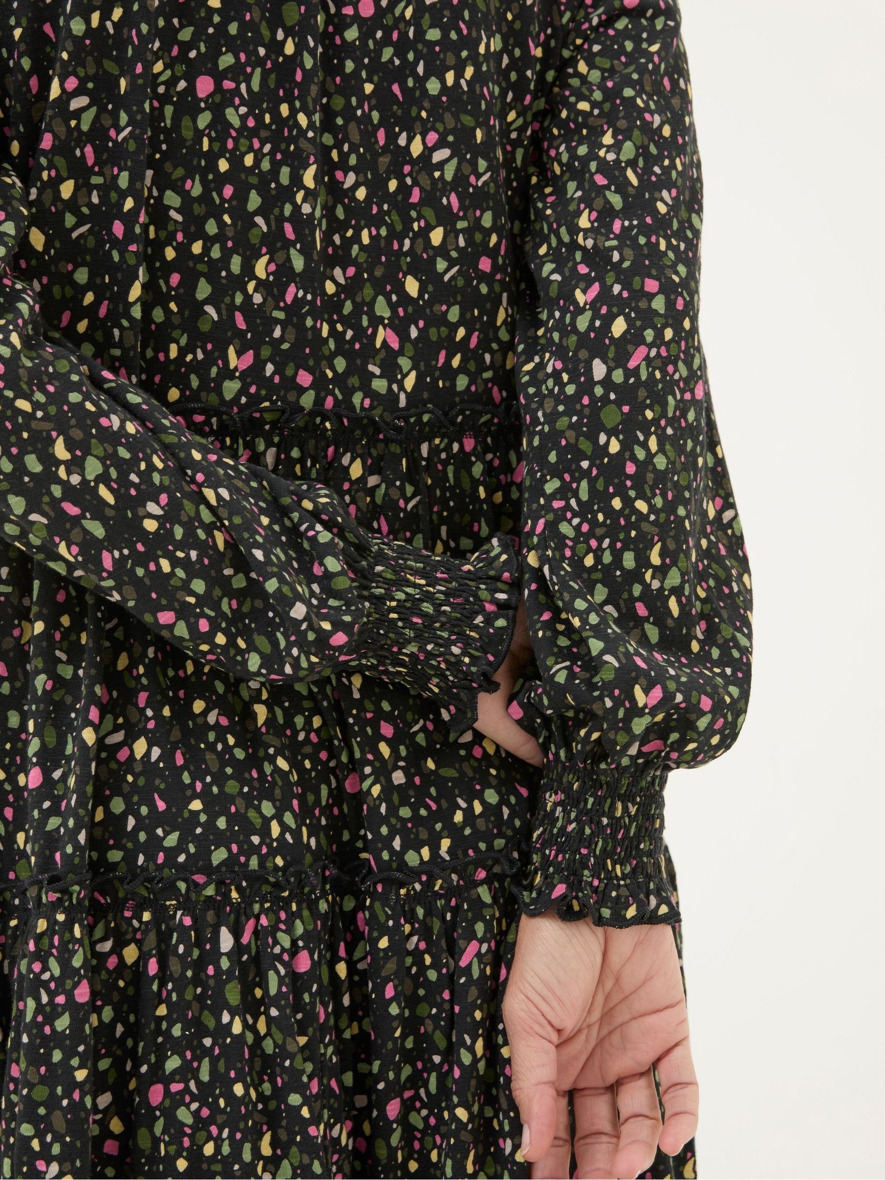 Ivana Black Ditsy Marks Dress - Image 5 of 6