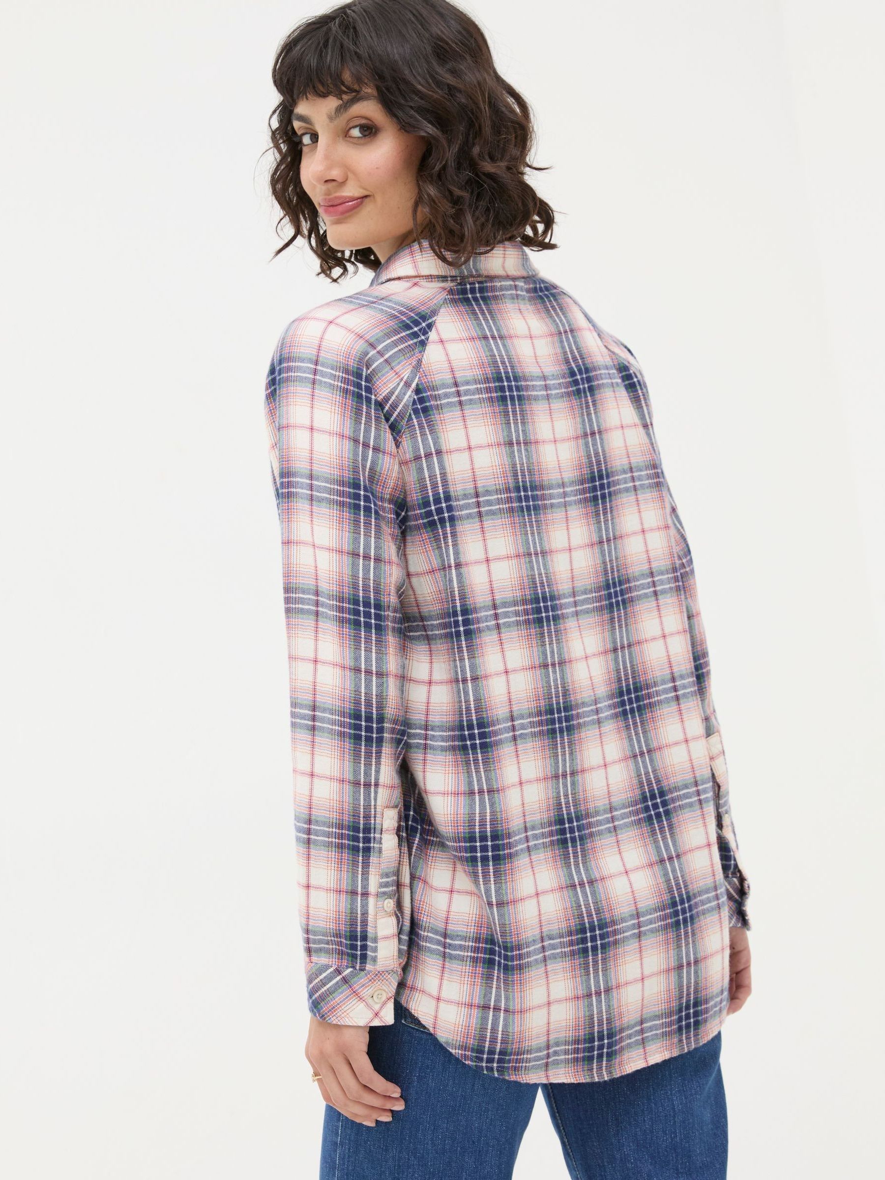 Bessie Cream Check Shirt - Image 2 of 6