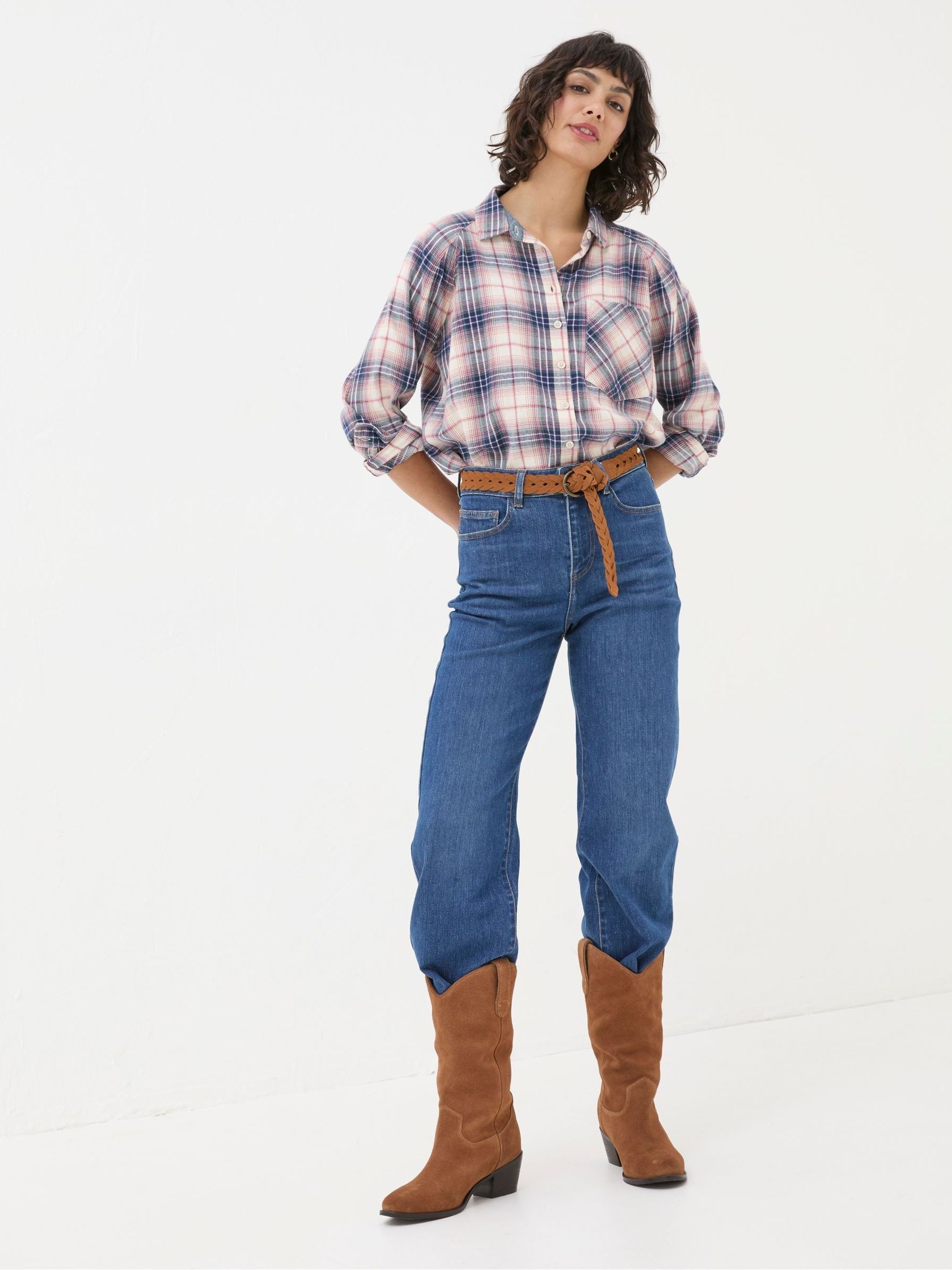 Bessie Cream Check Shirt - Image 3 of 6
