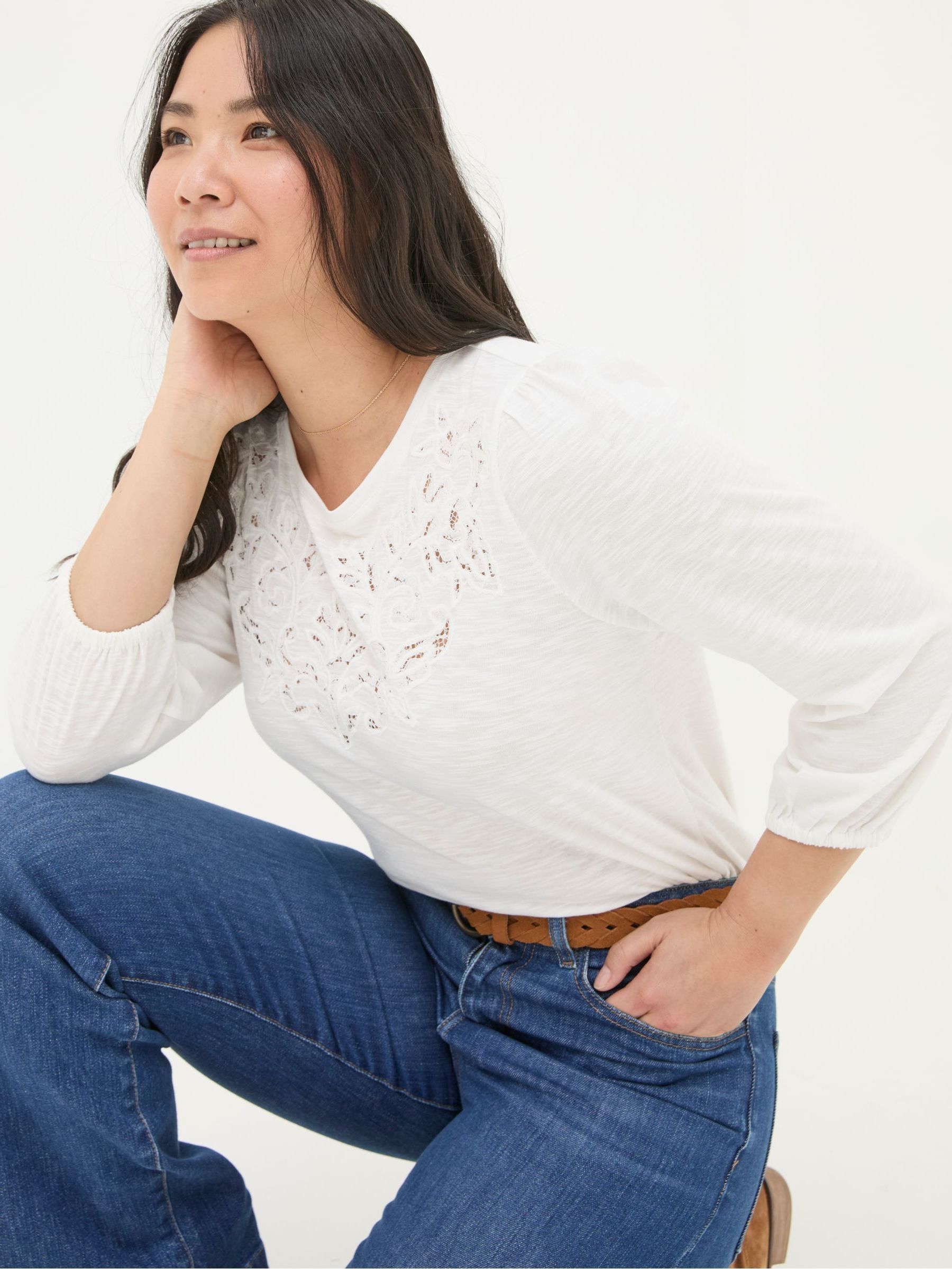Penny White Top - Image 3 of 6