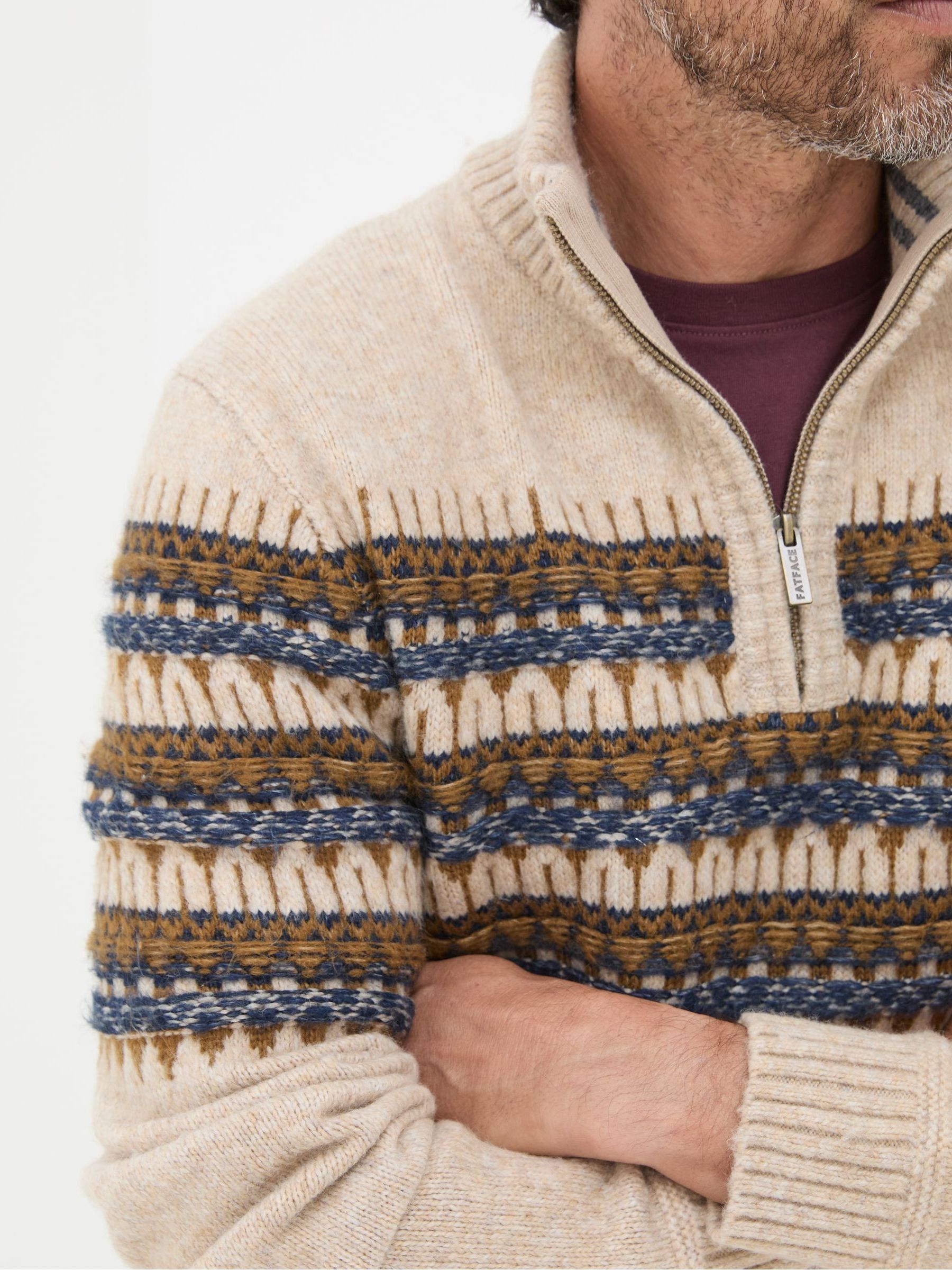 Ives Natural Half Neck Jumper - Image 4 of 6