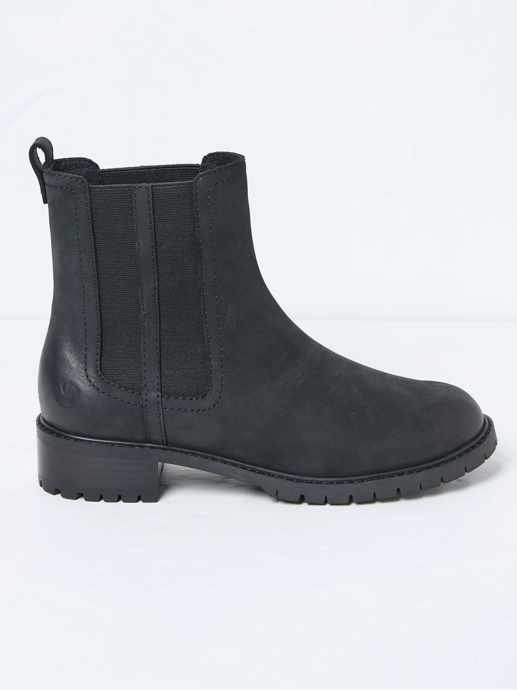 Everly Black Chelsea Boots FatFace