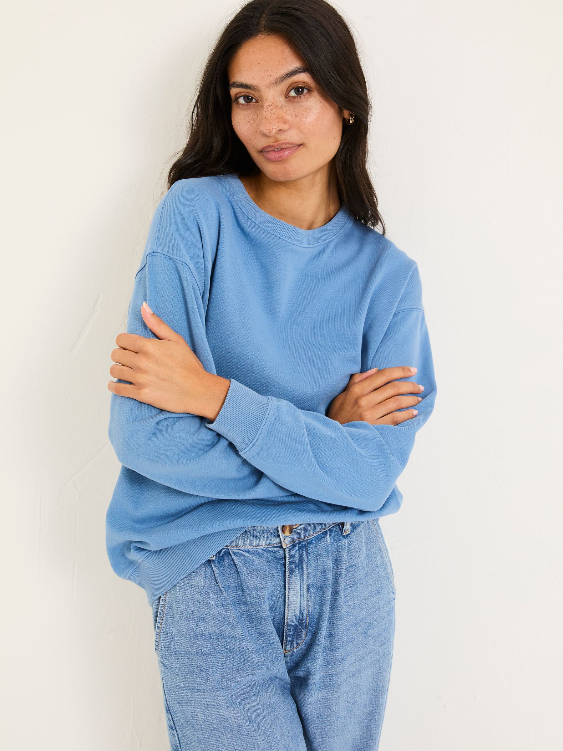 Georgia Blue Cobalt Crew Sweatshirt - Image 5 of 9