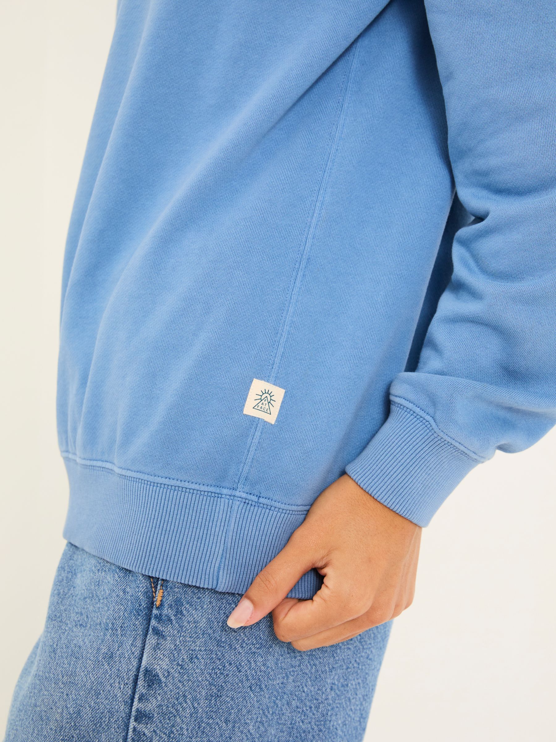 Georgia Blue Cobalt Crew Sweatshirt - Image 8 of 9