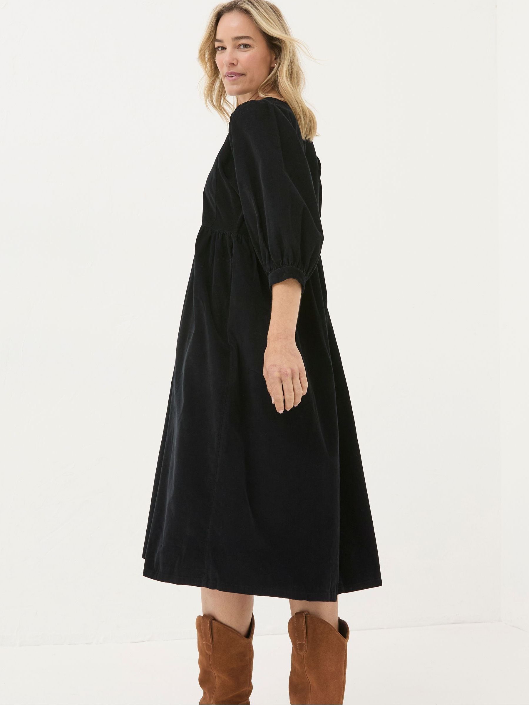 Ceil Black Check Dress - Image 2 of 6