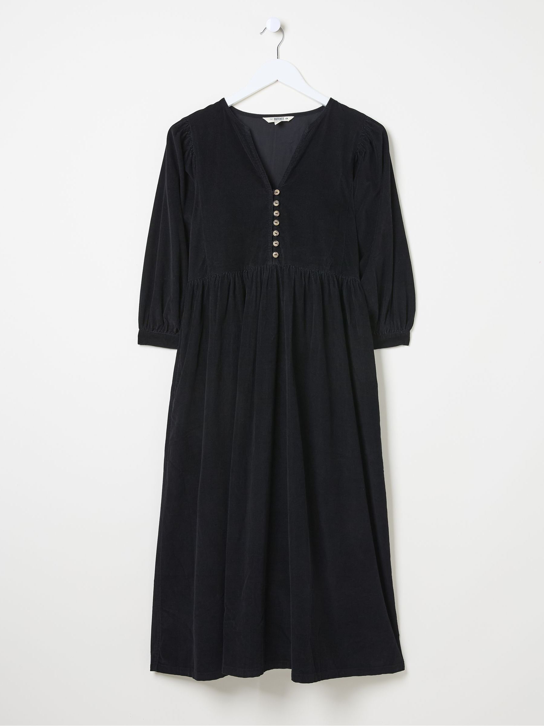 Ceil Black Check Dress | FatFace