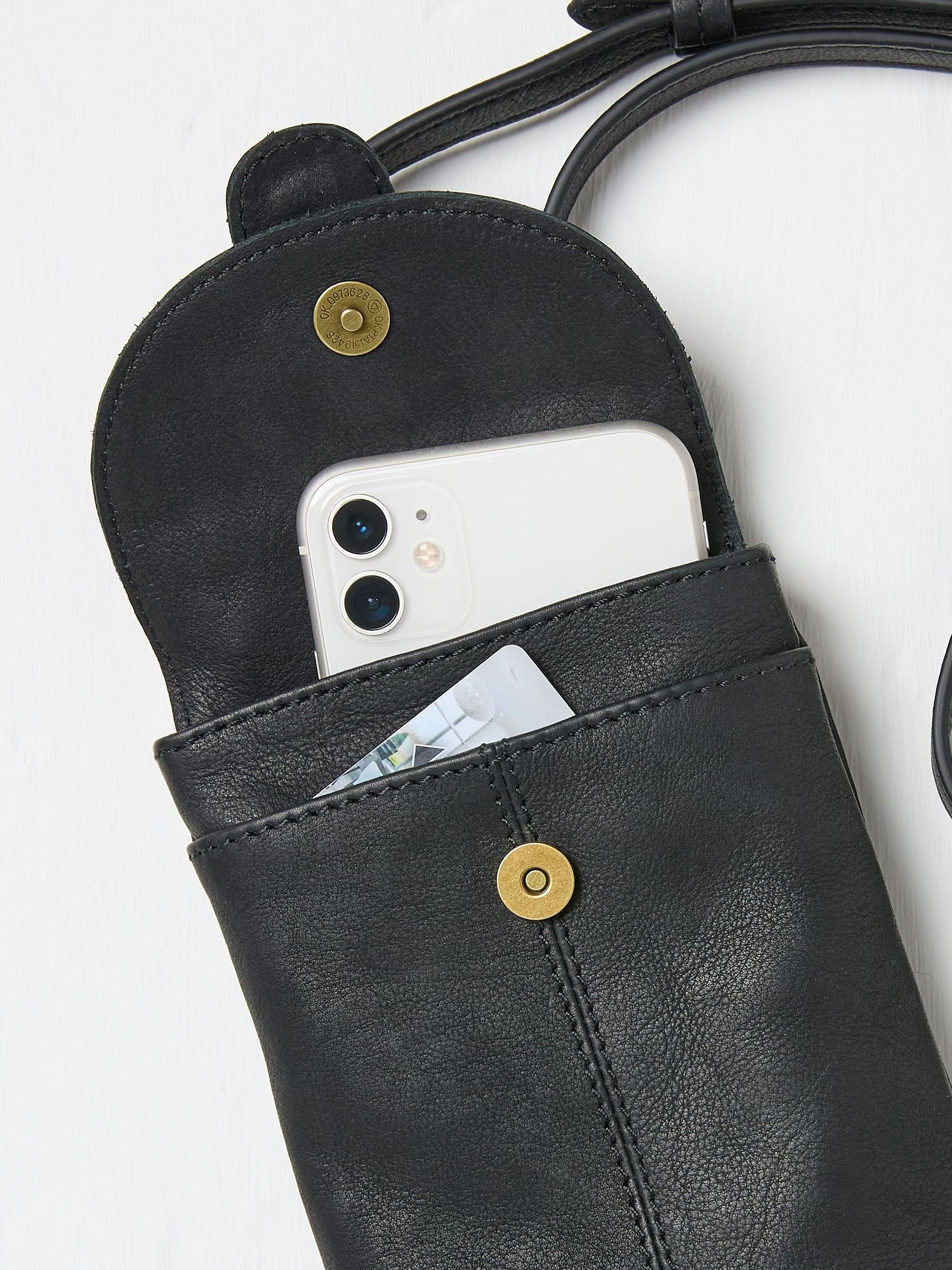 Black Clara Phone Bag - Image 2 of 2